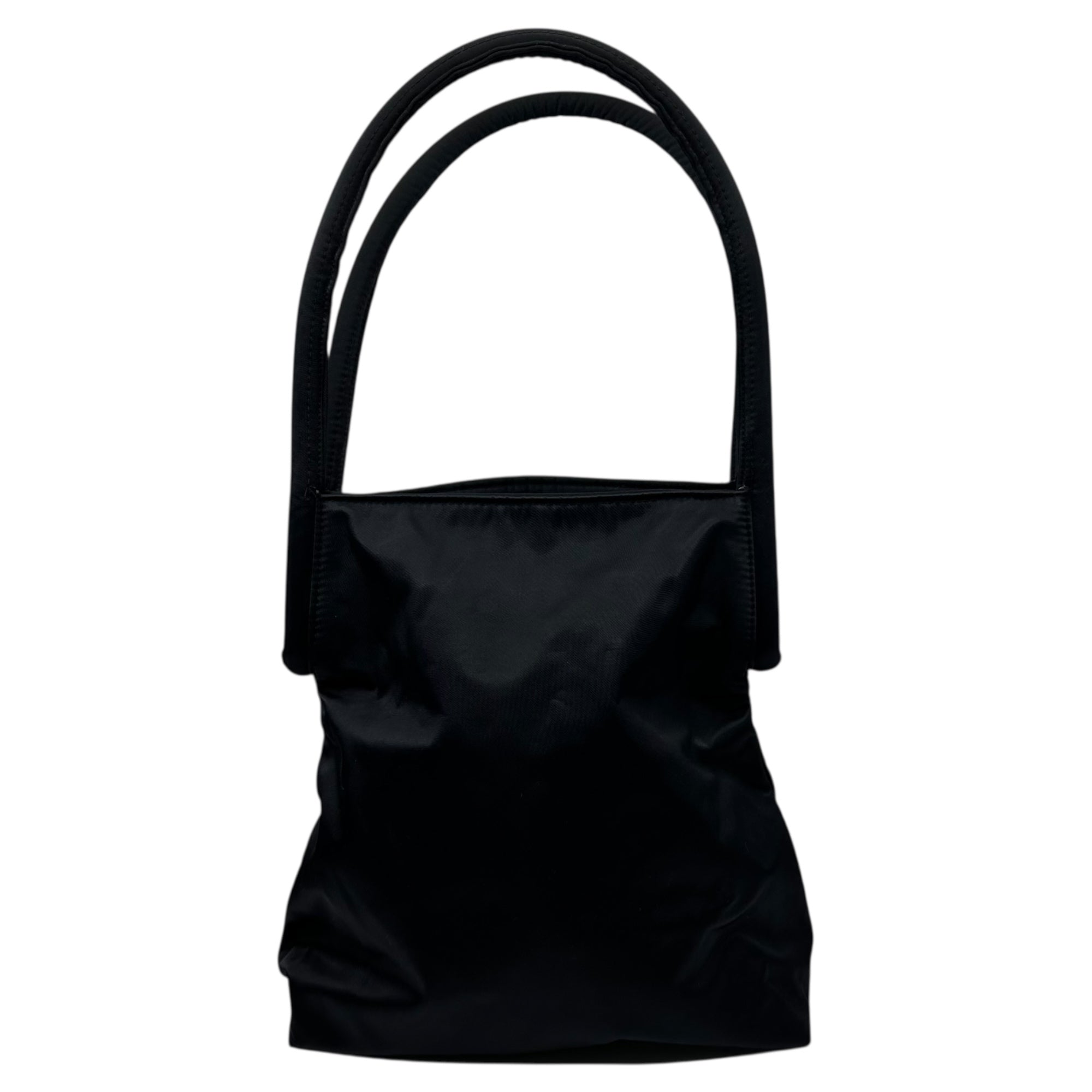 YOHJI YAMAMOTO+NOIR(ヨウジヤマモトプリュスノアール) Nylon Looping Bag ナイロン ルーピング バッグ ブラック ハンド ワンショルダー 肩掛け トート