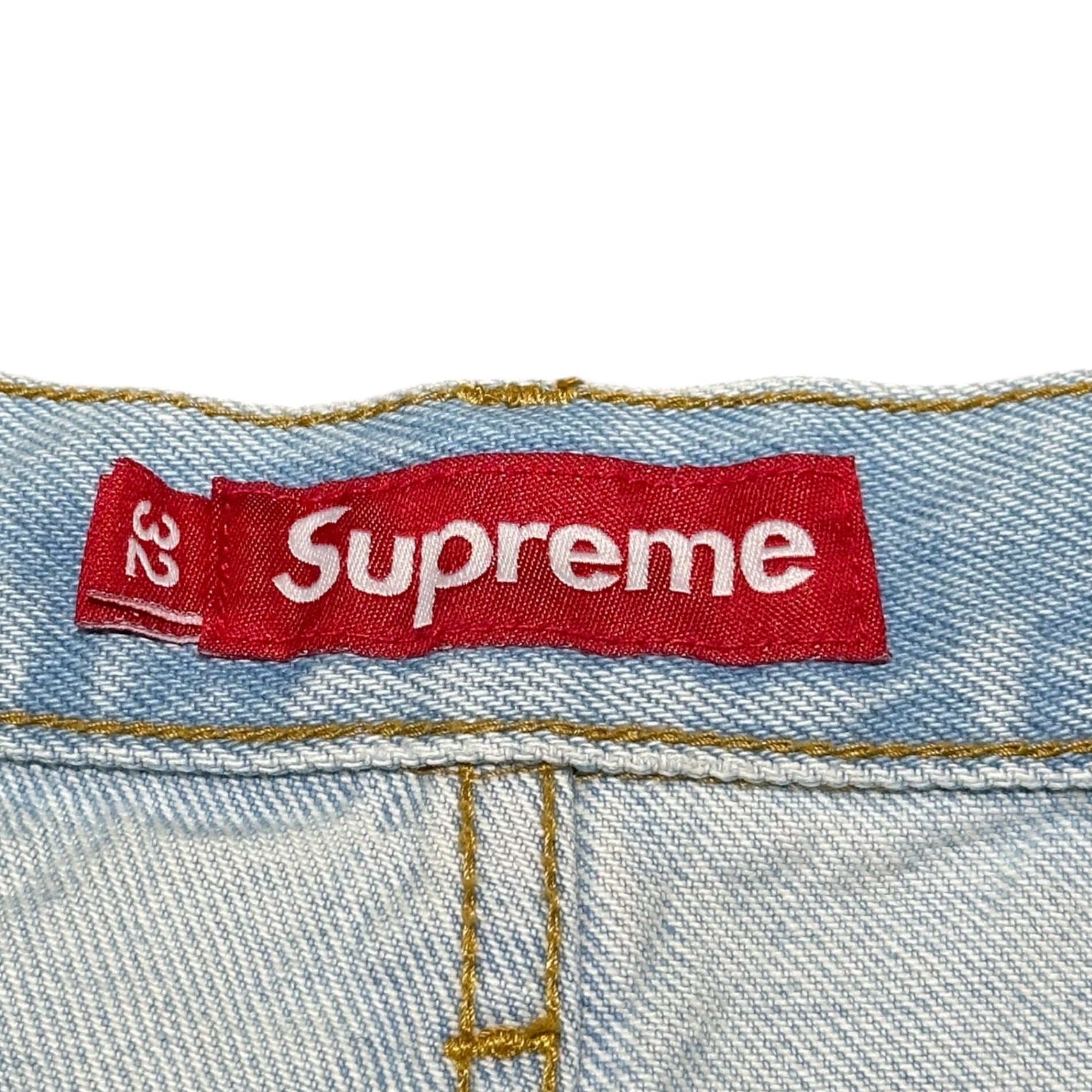 SUPREME(シュプリーム) 24AW Baggy Jean Light Washed Indigo バギー