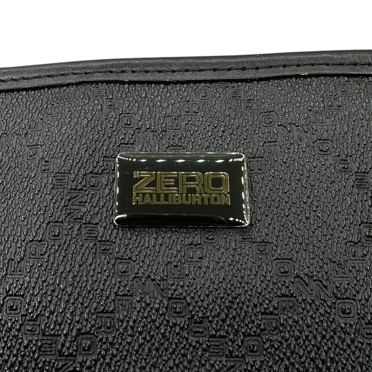 ゼロハリバートン カートバッグ トートバッグ モノグラム PVC 黒 現行 ZERO HALLIBURTON(ゼロハリバートン) monogram tote bag