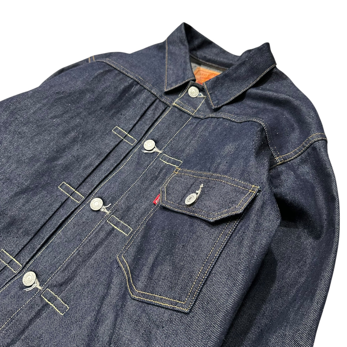 LEVI'S VINTAGE CLOTHING(リーバイスビンテージクロージング) 1936 TYPE I JACKET 1936モデル TYPE I デニム トラッカー ジャケット 70506-0028 38 インディゴ 1st オーガニックコットン