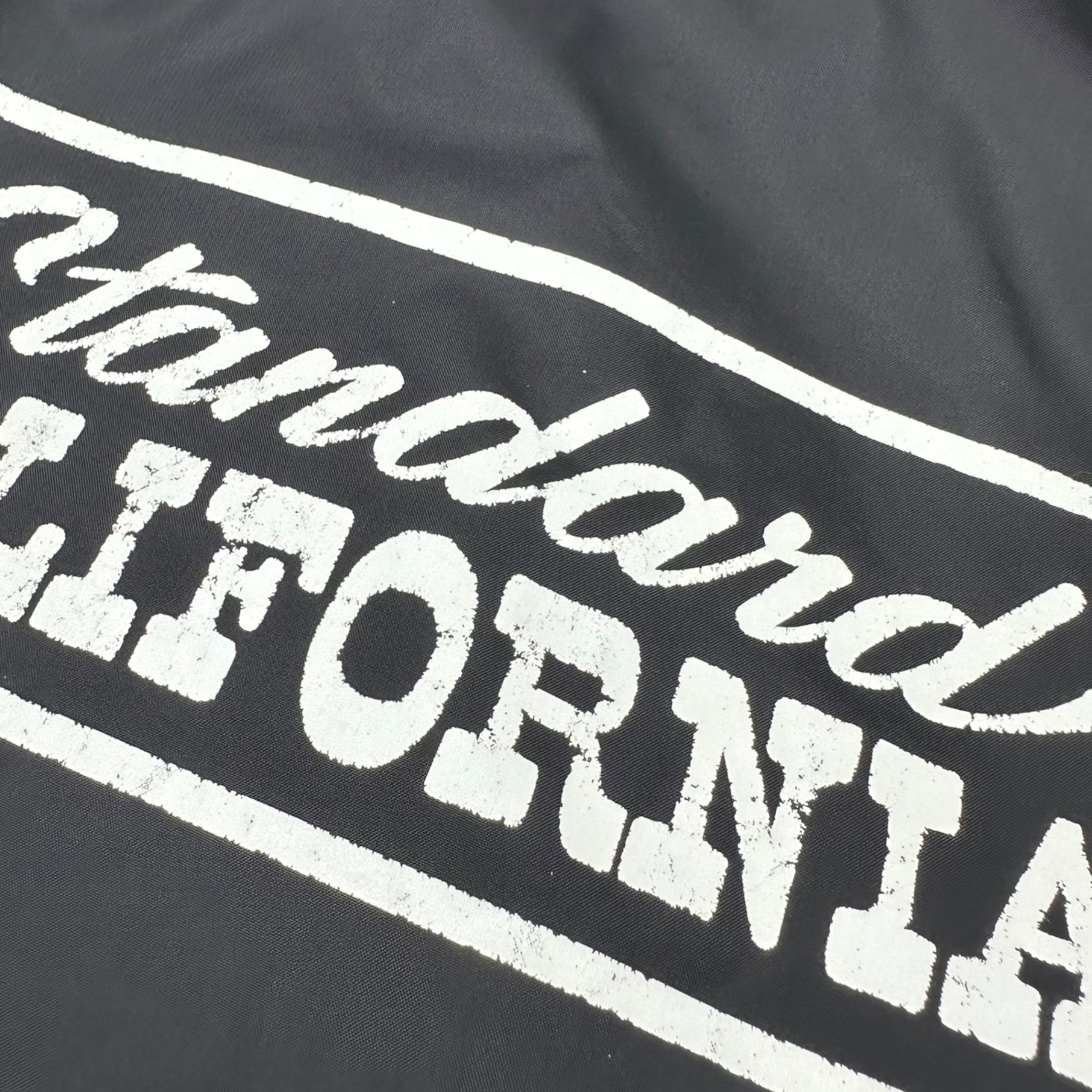 STANDARD CALIFORNIA(スタンダードカリフォルニア) Logo Patch Coach Jacket ロゴ ワッペン コーチ ジャケット S ブラック 完売品 ナイロン