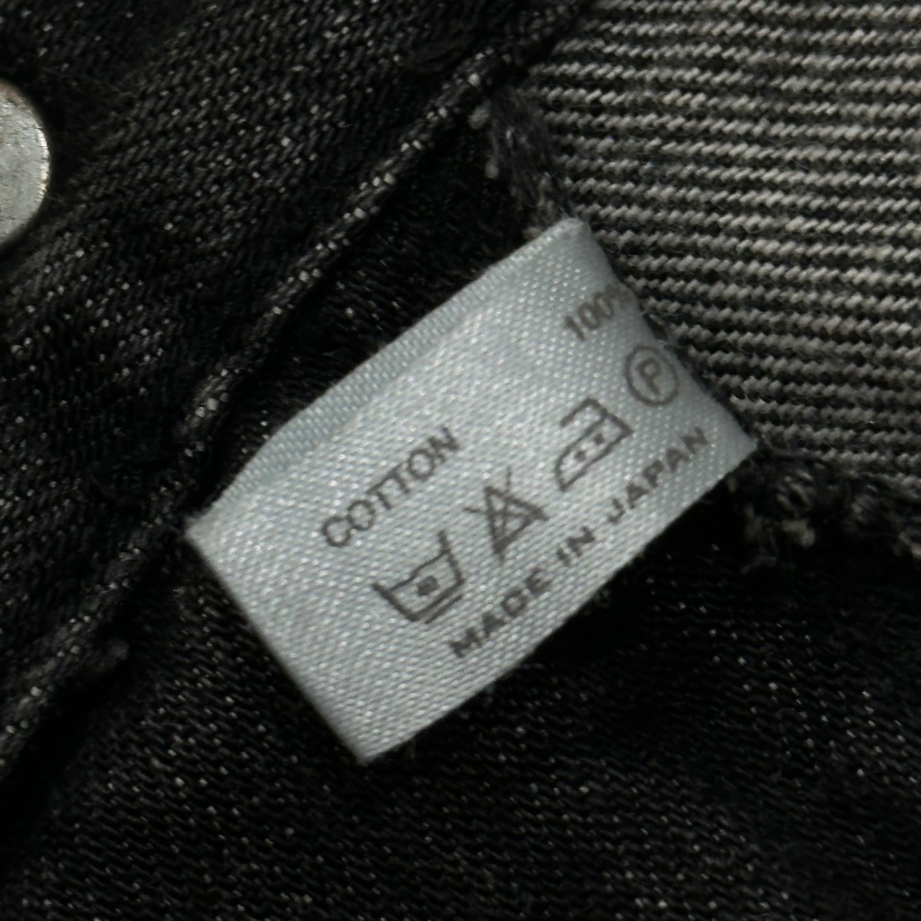 NUMBER (N)INE(ナンバーナイン) 2001AW "STANDARDS" GRANGE DENIM PANTS スタンダード期 グランジ デニム パンツ 2×30 ブラック 00's