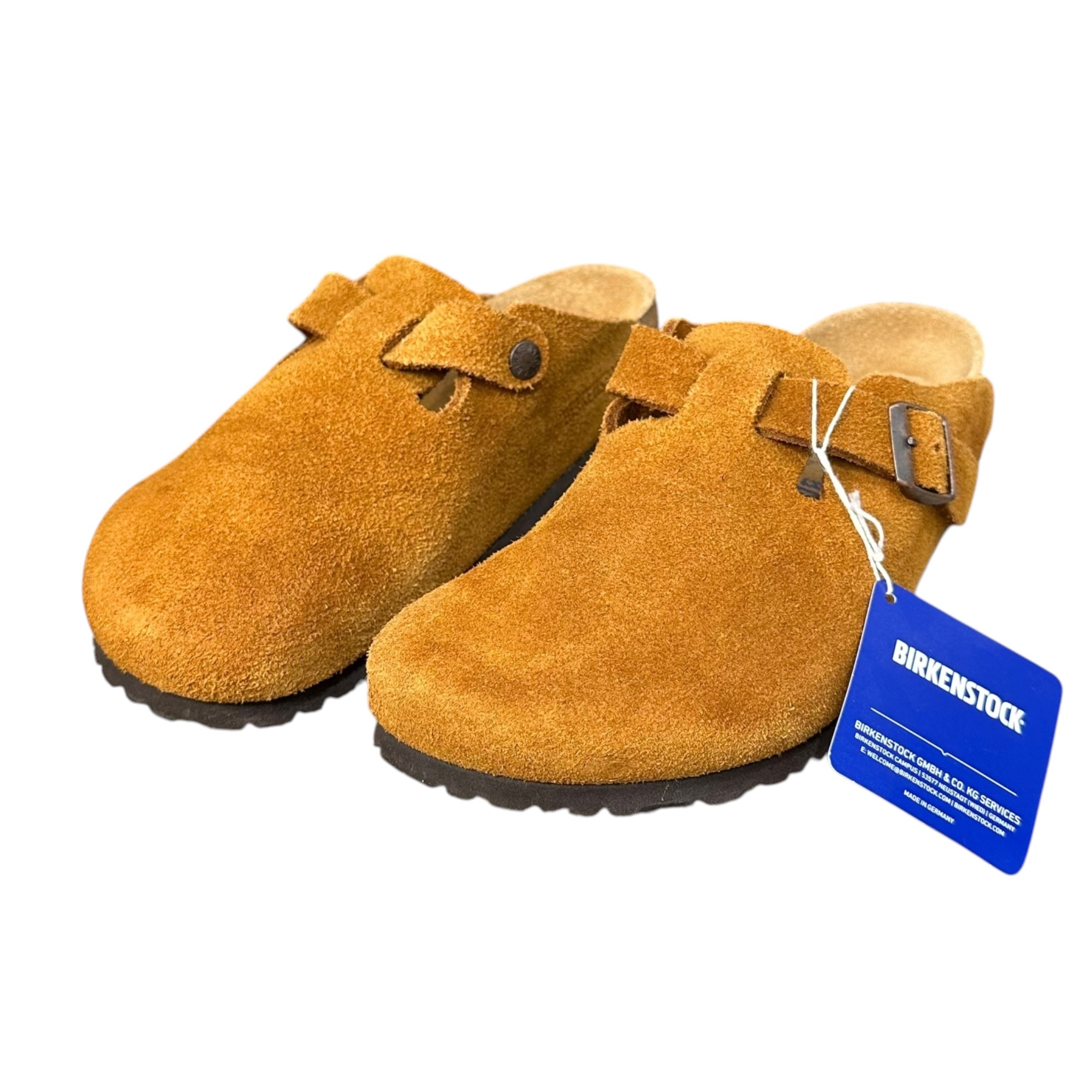BIRKENSTOCK(ビルケンシュトック) Boston - Regular ボストン コルク サンダル レギュラーワイド 1009542 39(25.0cm) ブラウン スウェード