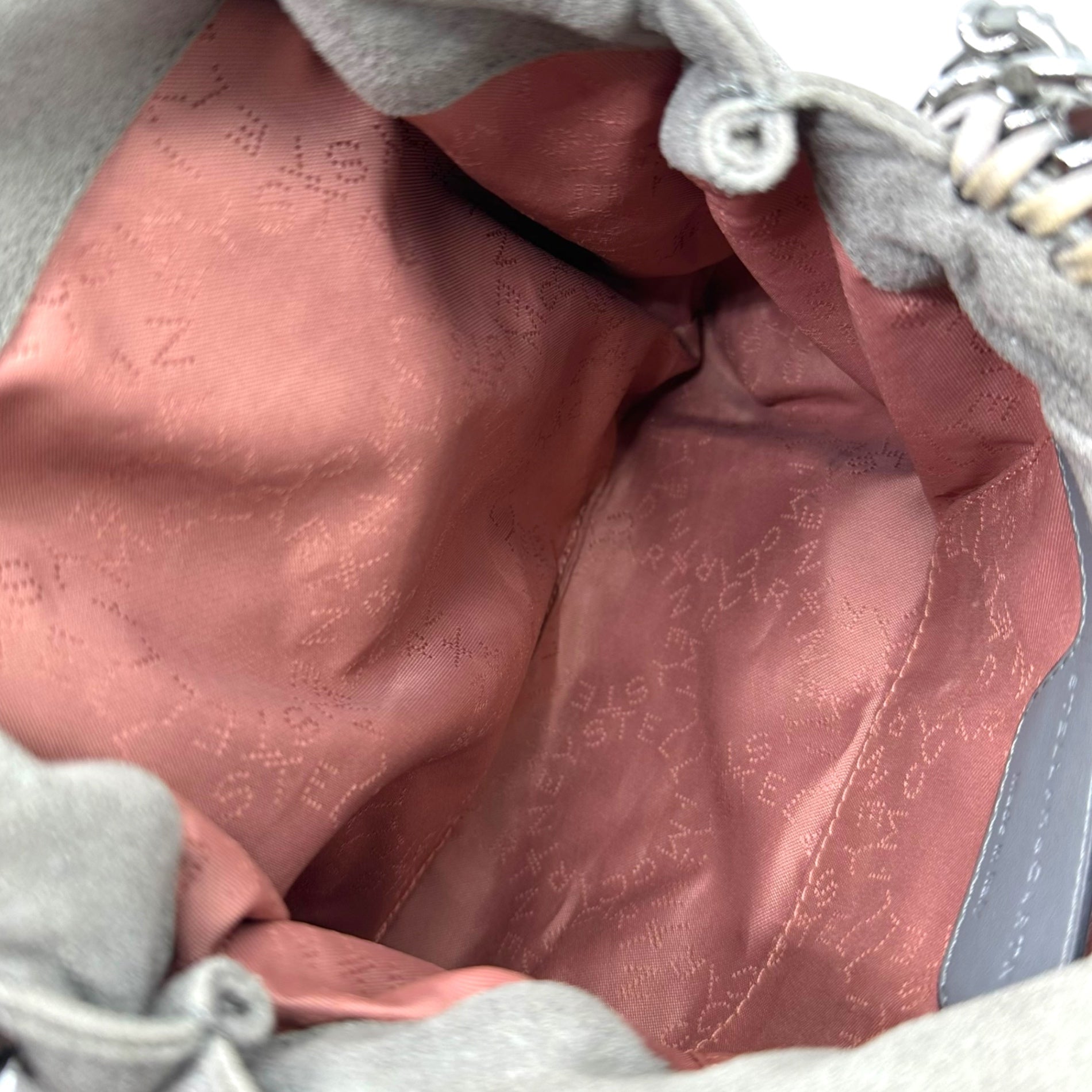 STELLA McCARTNEY(ステラマッカートニー) Falabella Tiny ファラベラ タイニー W9132 グレー 2WAY ショルダー バッグ 肩掛け ハンド チェーン