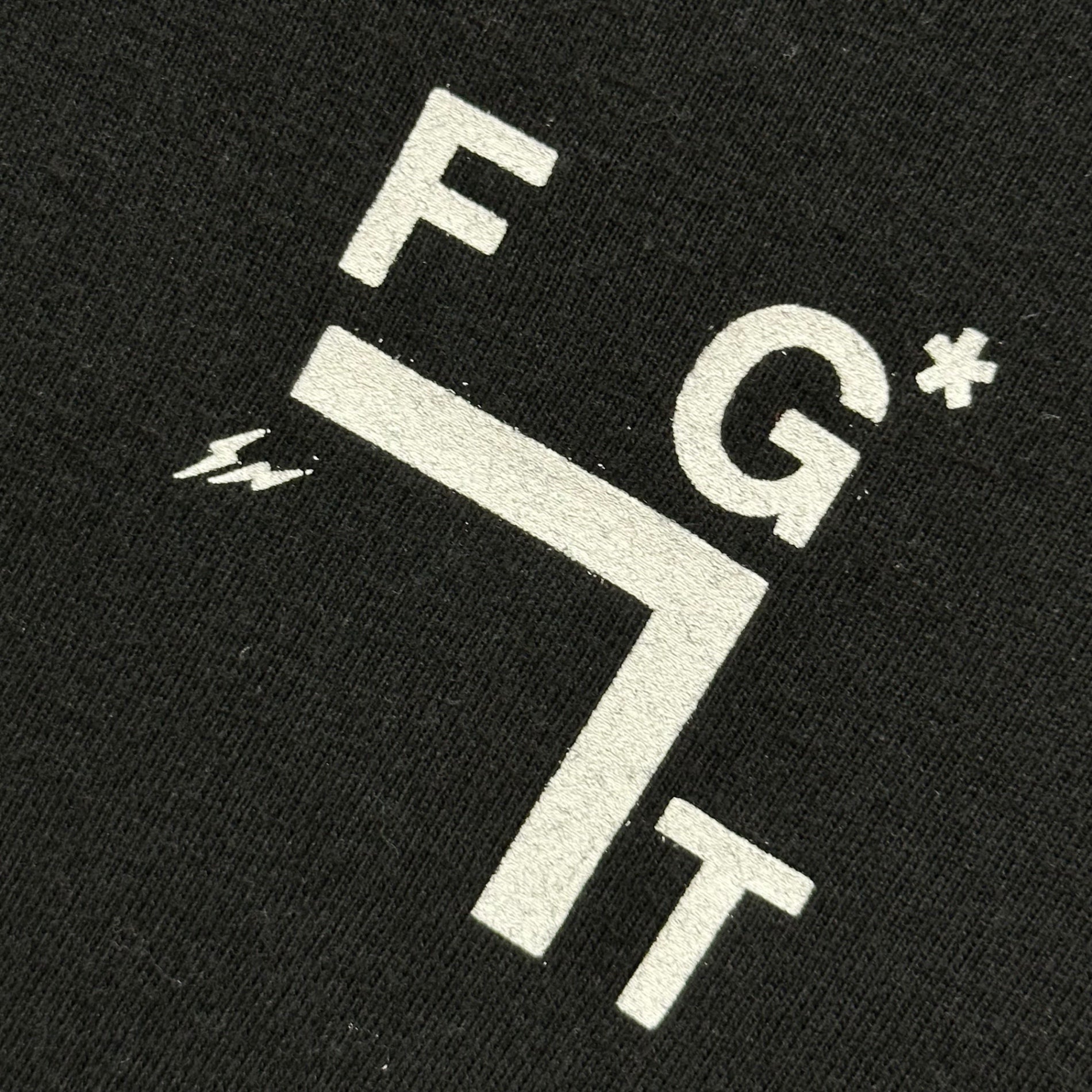 A-Cold-Wall*×FRAGMENT DESIGN(アコールドウォール×フラグメントデザイン) T-shirt 2 プリント Tシャツ 表記無(L程度) ブラック