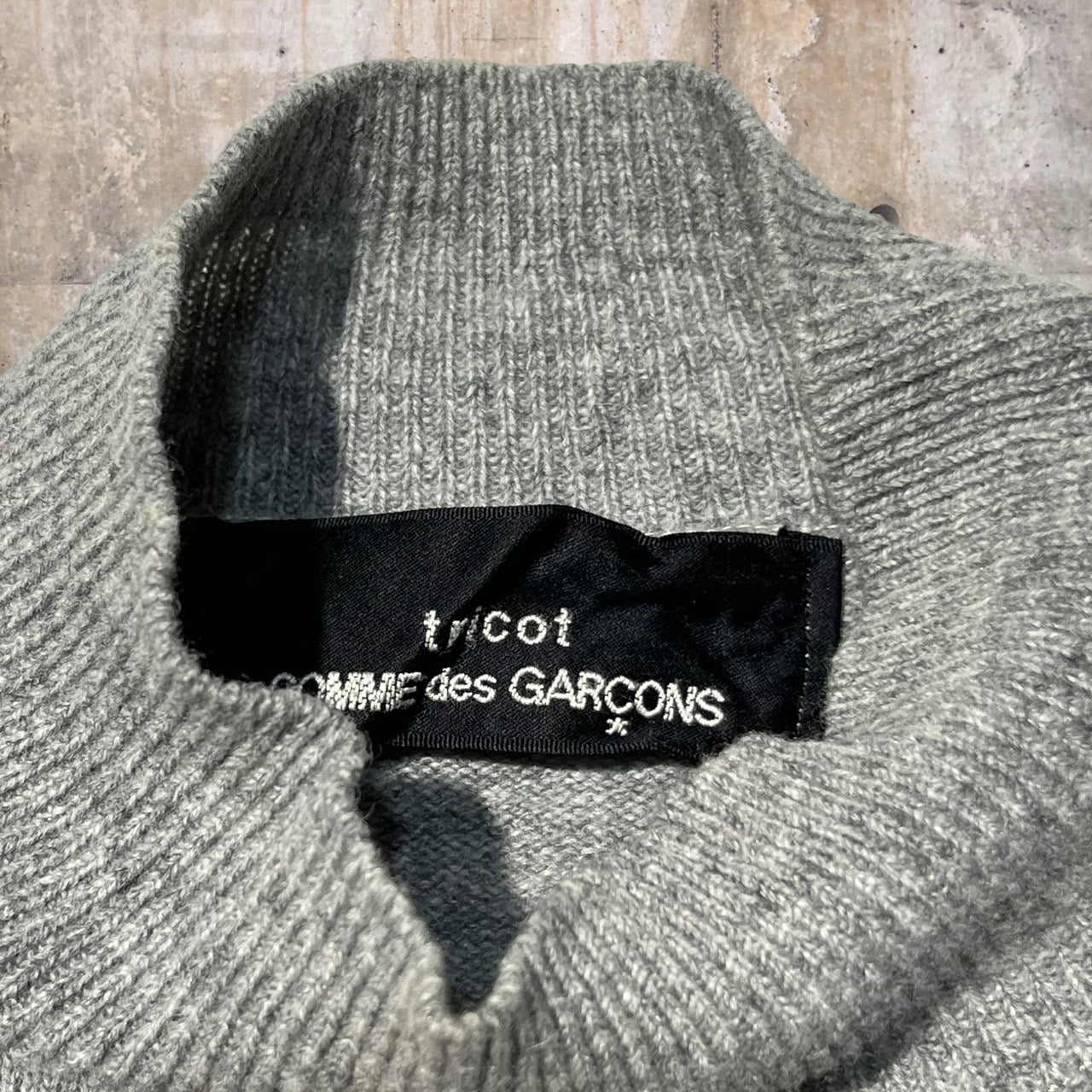 tricot COMME des GARCONS(トリココムデギャルソン) 90'sモックネック ...