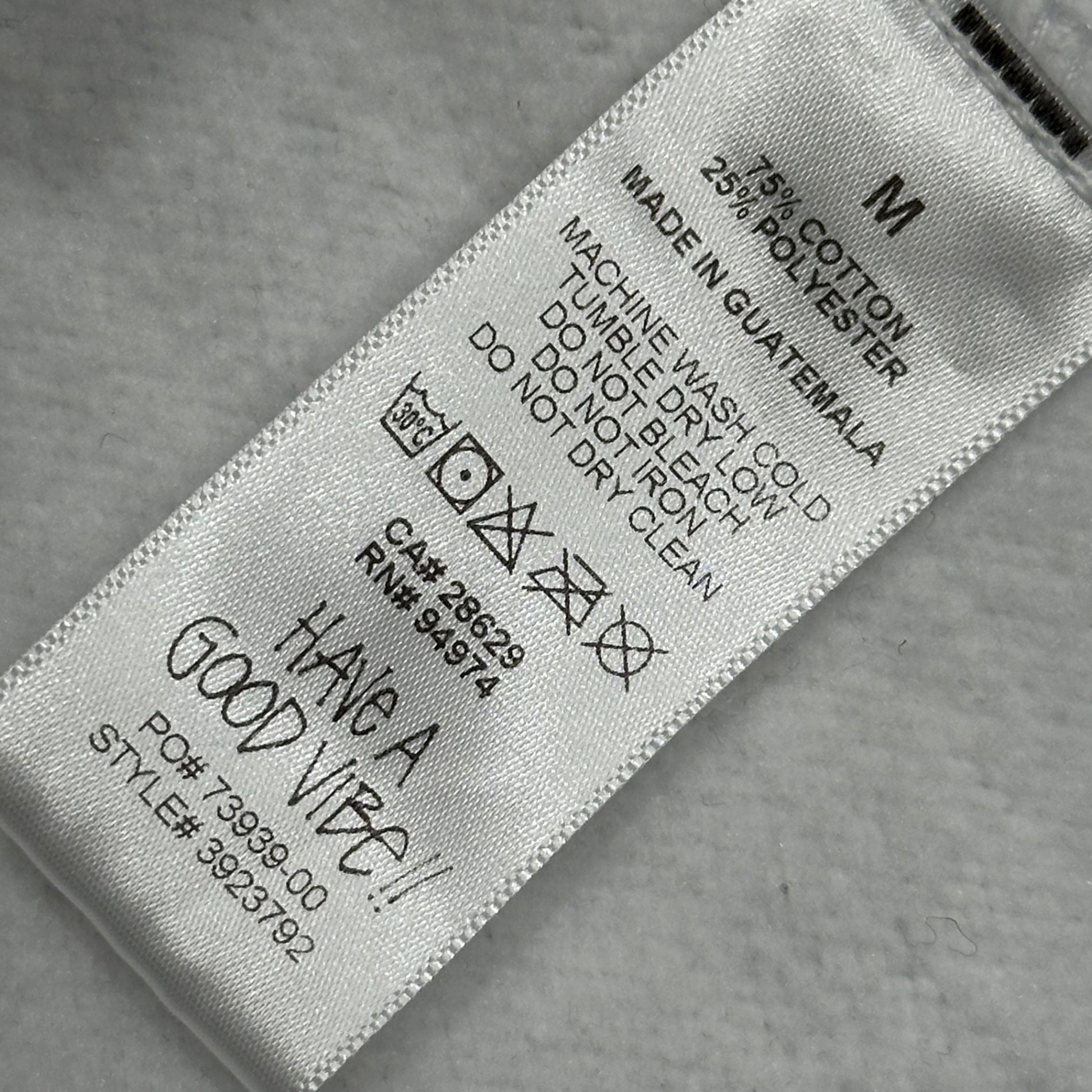 STUSSY(ステューシー) World Tour Hoodie ワールドツアー フーディ M ライトグレー