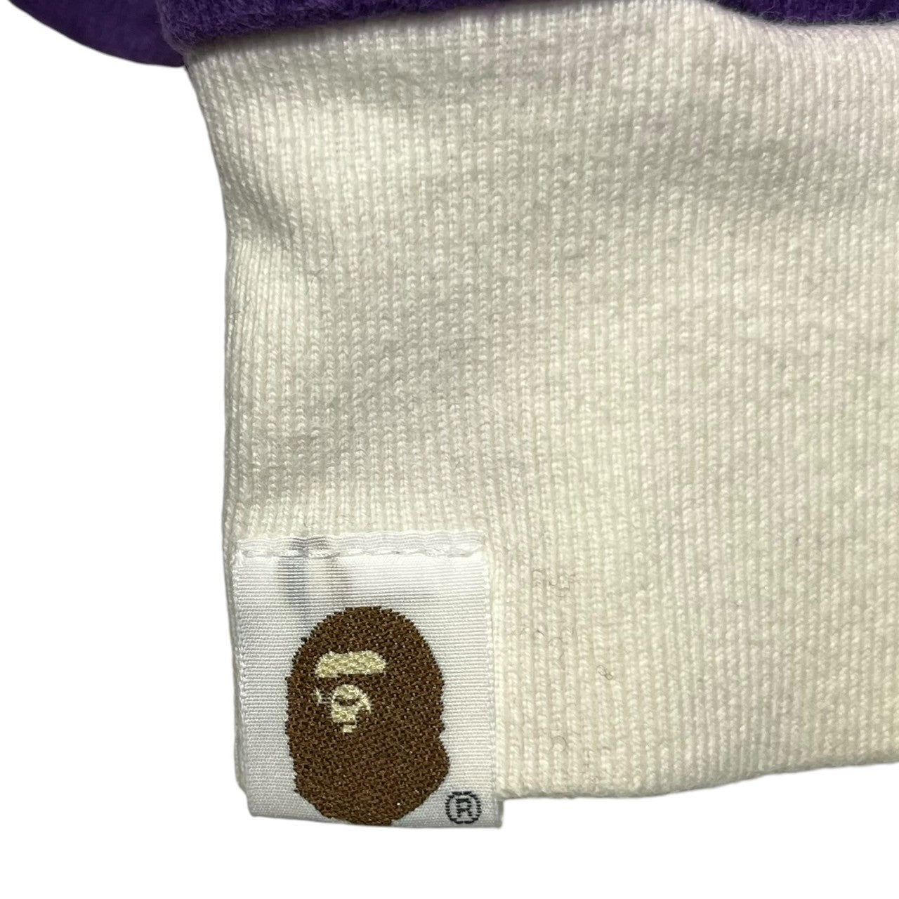 BAPE BY A BATHING APE(ベイプ バイ ア ベイシングエイプ) 00's One point logo border lo