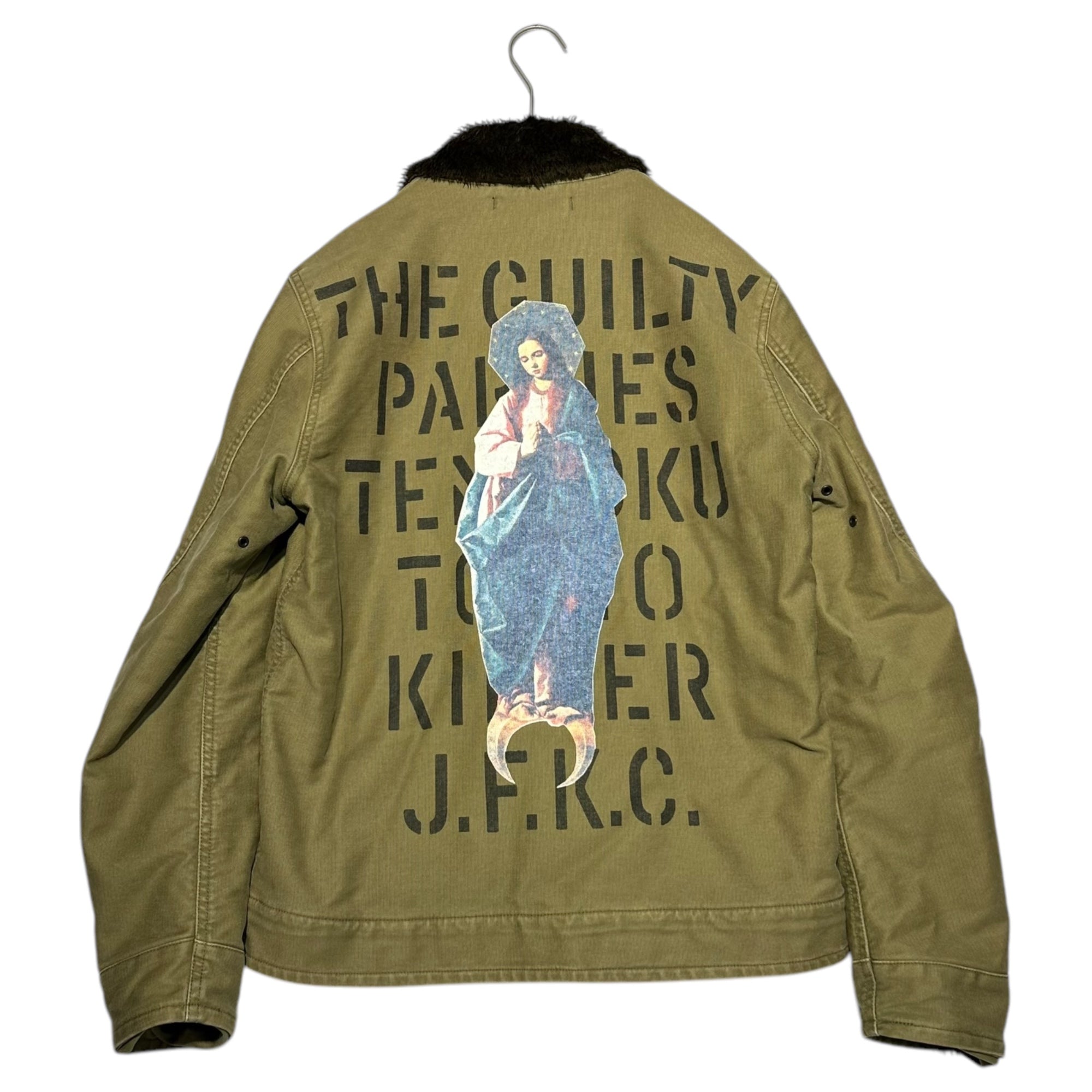 WACKO MARIA(ワコマリア) 17AW Back Maria N-1 Deck Jacket バック マリア N-1 デッキ ジャケット M カーキ