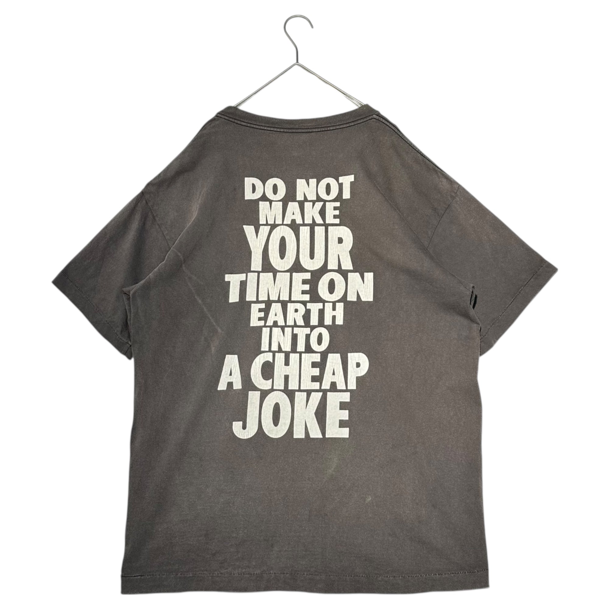 SAINT MICHAEL(セントマイケル) SS_TEE_DMJ ジーザス プリント クルーネック Tシャツ SM-S22-0000-016 L ブラック