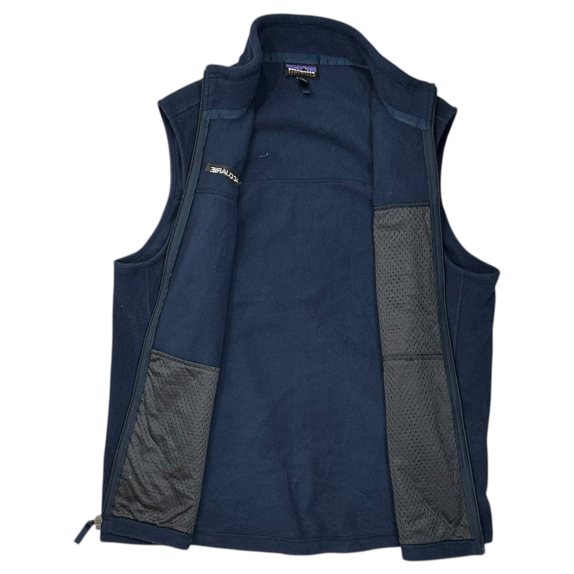 Patagonia(パタゴニア) Classic Synchilla Vest シンチラ フリース ベスト 23010 L ネイビー MACQUARIE 企業物