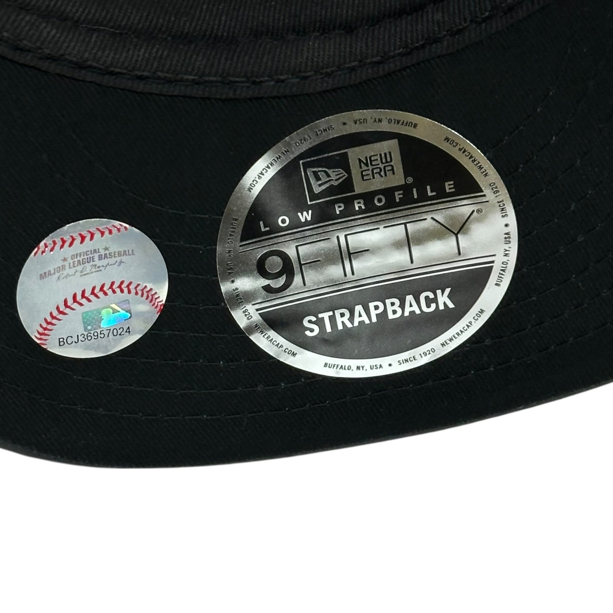 NEW ERA(ニューエラ) JOURNAL STANDARD relume 別注 LP 59FIFTY ”Detroit Tigers” エコレザー ベースボール スナップバック キャップ ブラック ジャーナルスタンダード 帽子