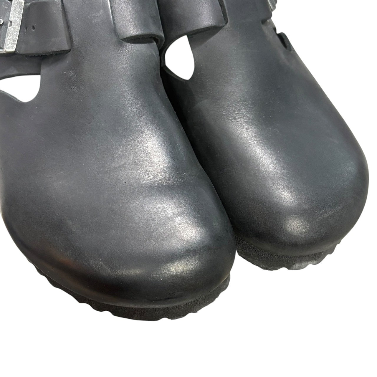BIRKENSTOCK(ビルケンシュトック) LONDON Leather sandal ロンドン レザー サンダル 39(25.0cm程度) ブラック オイルドナチュラルレザー