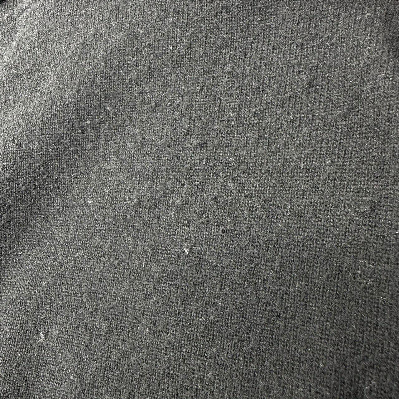 COMME des GARCONS HOMME PLUS(コムデギャルソンオムプリュス) 80's Vintage Long Sleeve Wool Knit Polo Shirt 80年代 ヴィンテージ ロングスリーブ ウール ニット ポロシャツ PN-050060 FREE ブラック AD1989 川久保玲 本人期