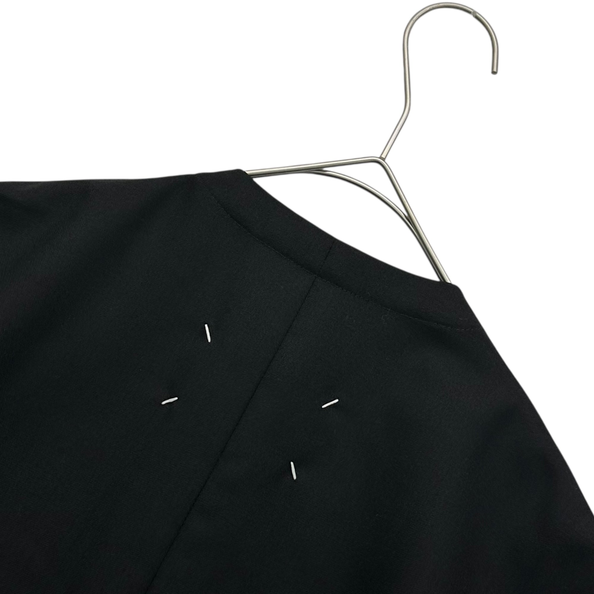 MAISON MARGIELA(メゾンマルジェラ) 18SS No Collar Jacket ノーカラー ジャケット S50BN0336 46 ブラック テーラード