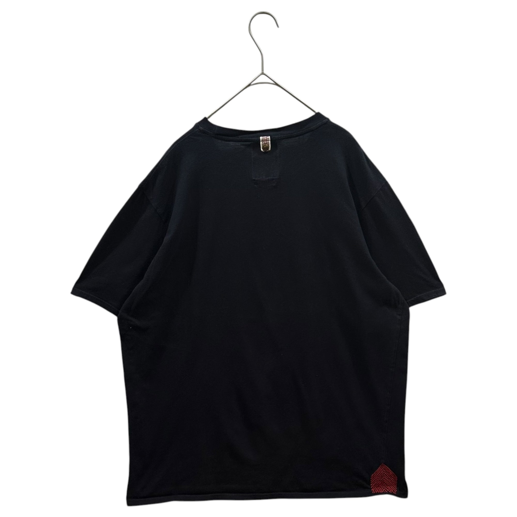 VISVIM(ビズビム/ヴィズヴィム) 2012SS CURTA TEE S/S 裾 刺繍 半袖 Tシャツ 0112105010065 3 ネイビー
