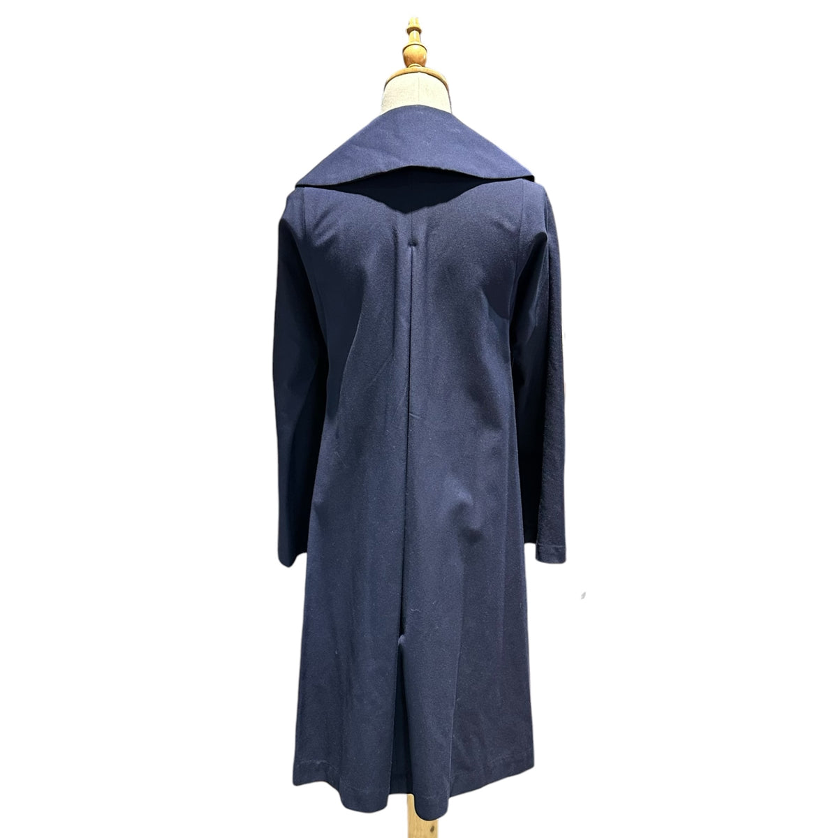 tricot COMME des GARCONS(トリココムデギャルソン) 2009SS Big-Button Round-Neck Pullover Dress ビッグ ボタン 丸襟 プルオーバー ワンピース TC-O004 S ネイビー AD2008