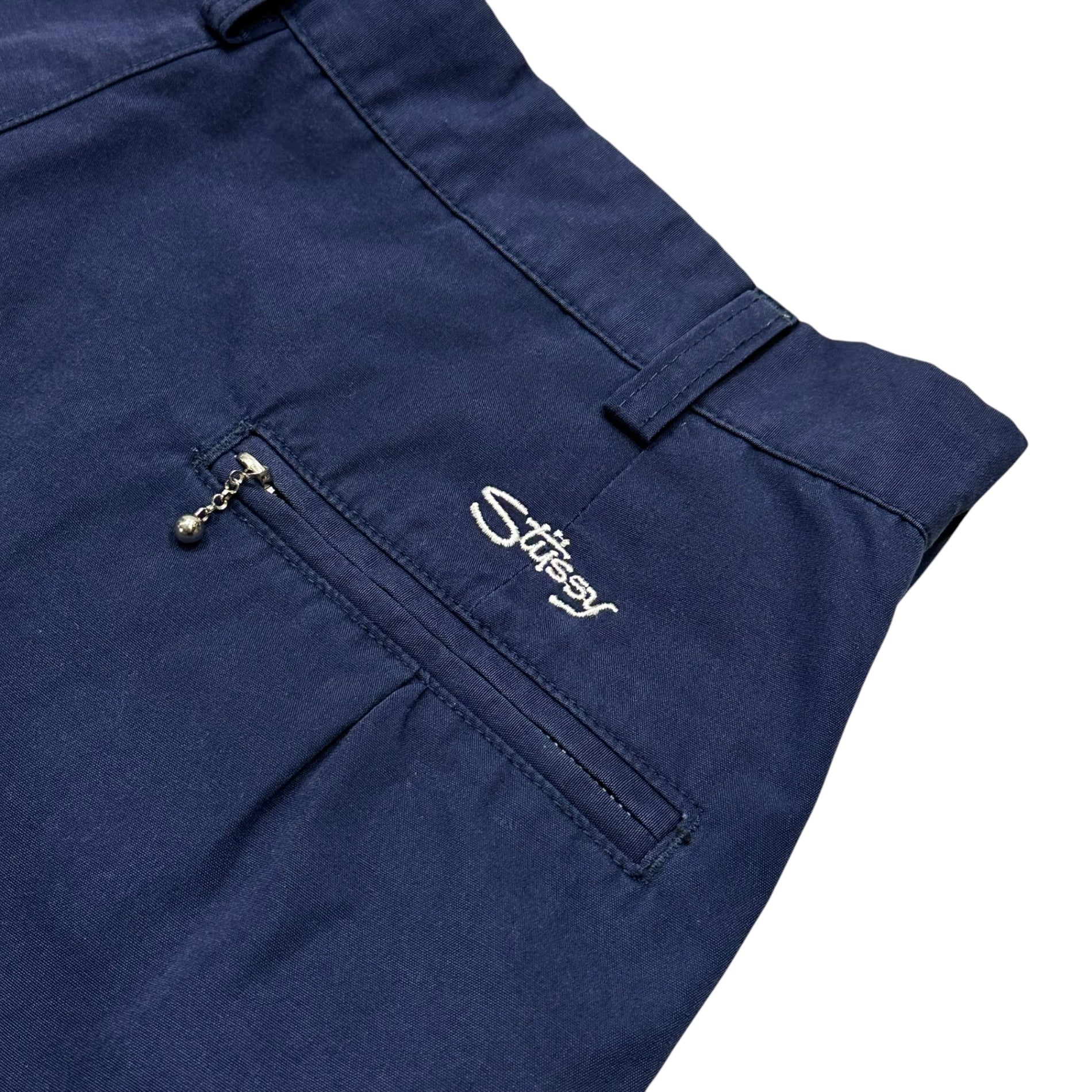 STUSSY(ステューシー) 1990's USA made Co/Po Shorts コットン
