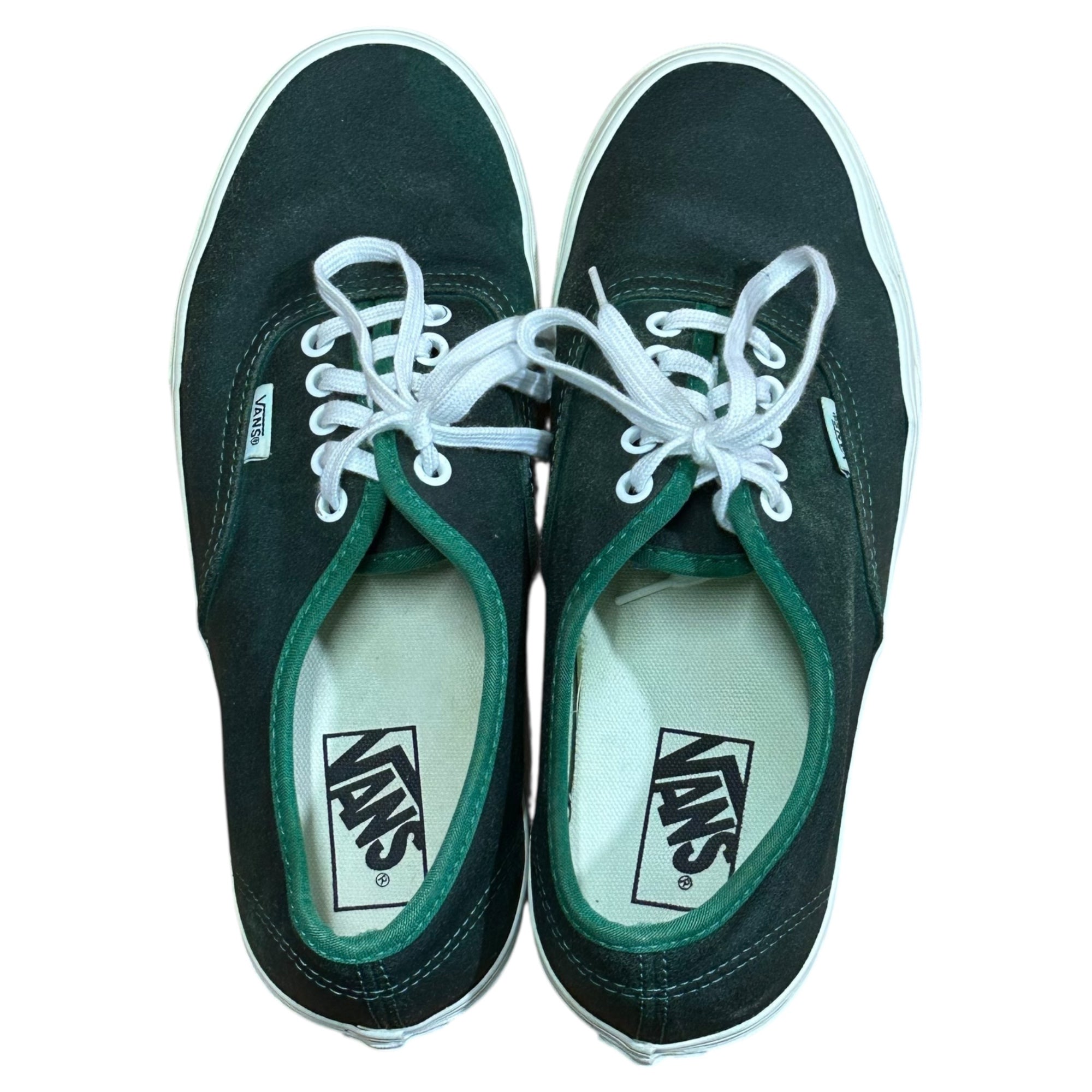 VANS(バンズ) AUTHENTIC オーセンティック スウェード ローカット スニーカー グリーン