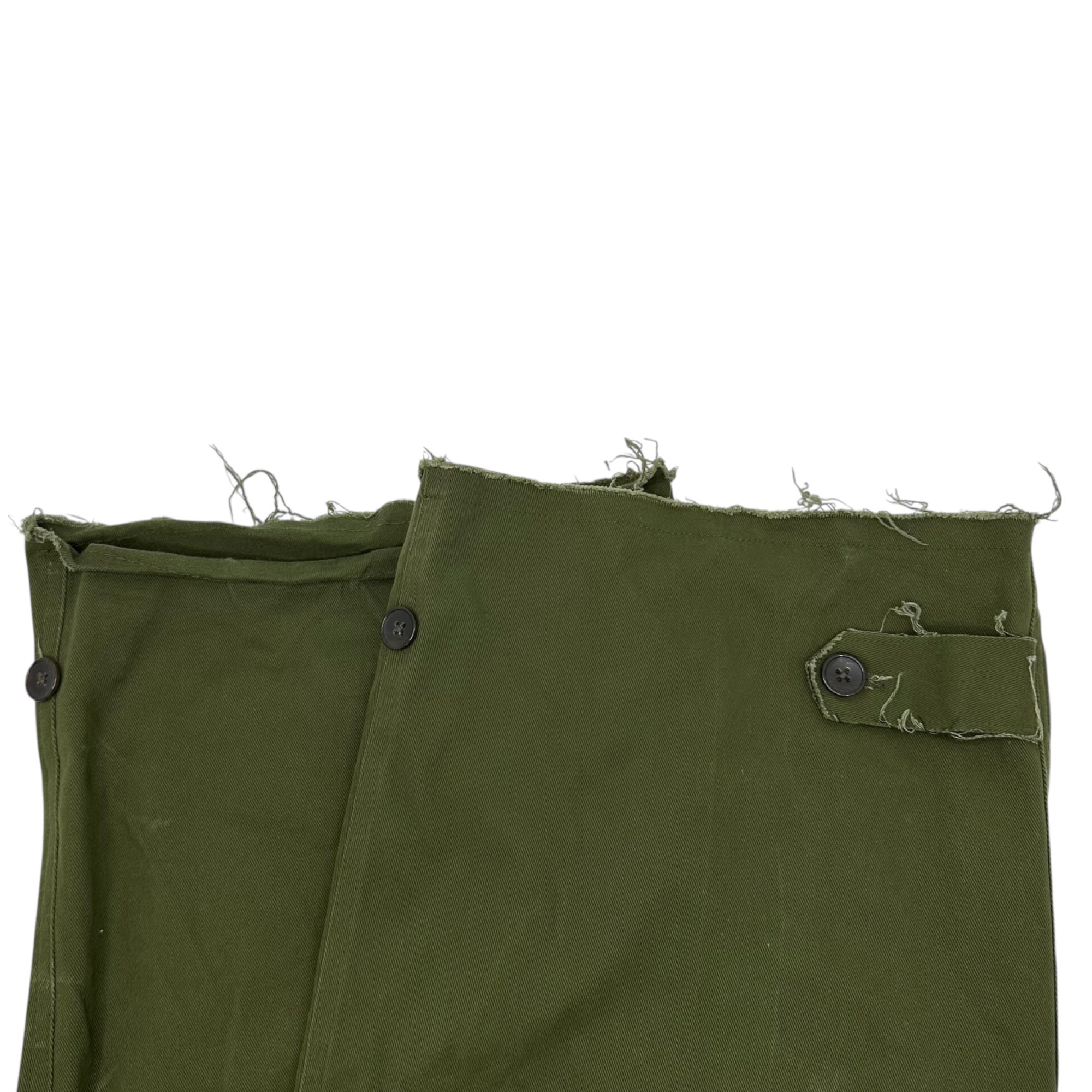 soerte(ソエルテ) Raw-edge cargo pants 切りっぱなし カーゴ パンツ SOGRG0122004 2(M) セージグリーン