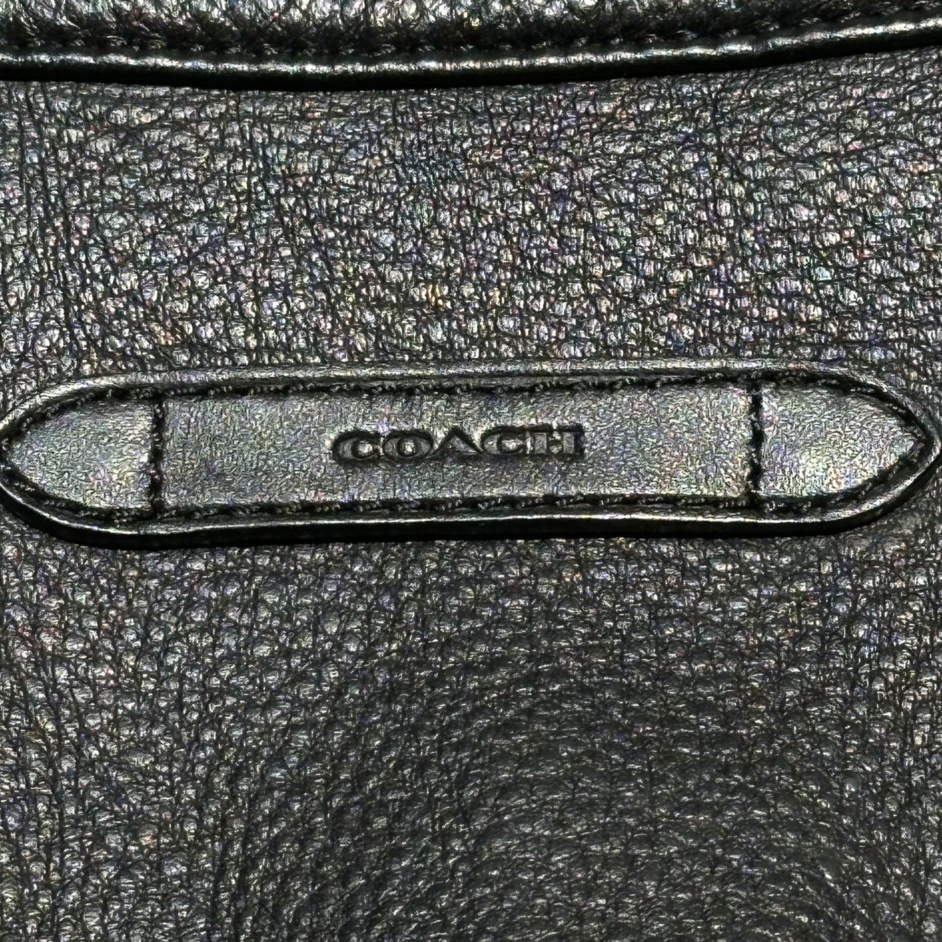 COACH(コーチ) Cowhide Single Rider Jacket カウハイド シングル ライダース ジャケット F86594 M ブラック 牛革 レザー
