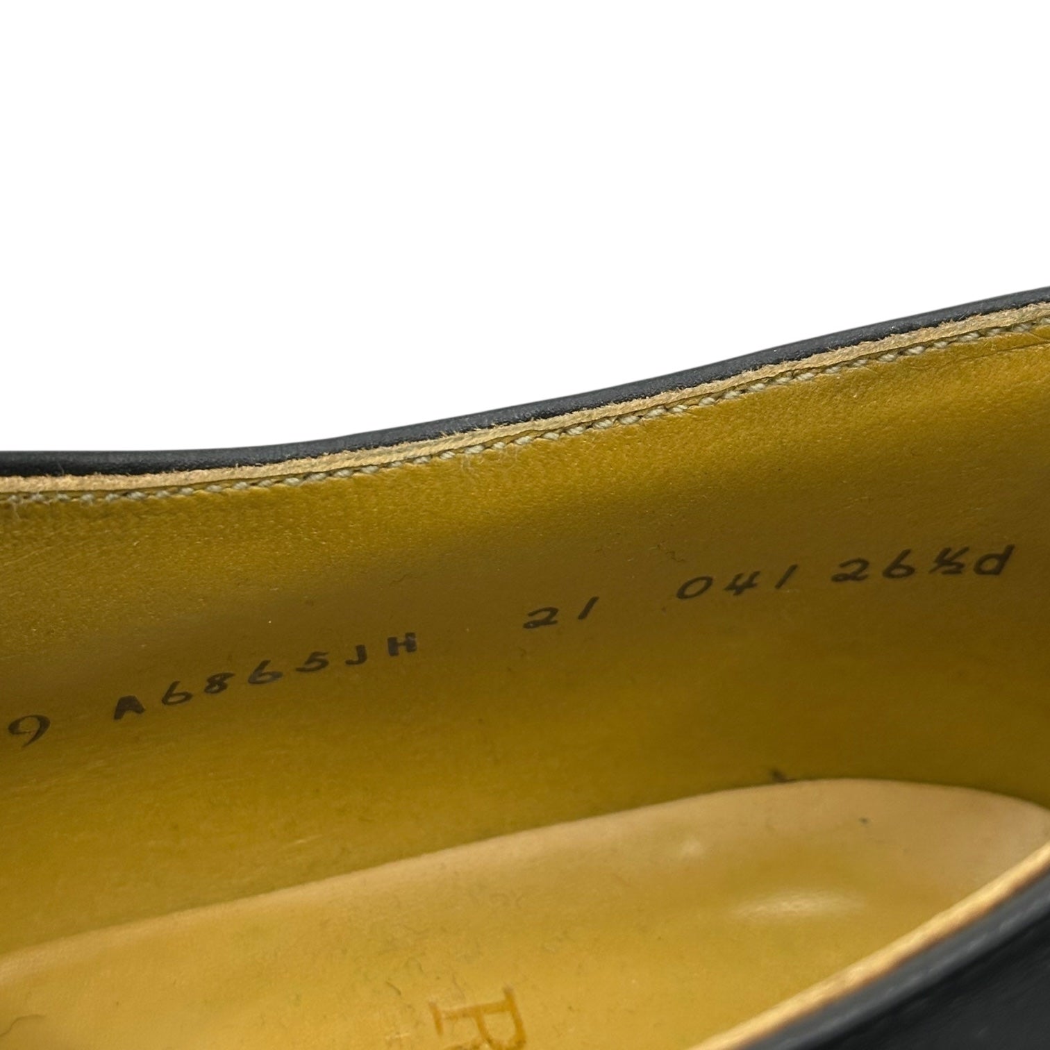 REGAL(リーガル) Plain-Toe Lace-Up Leather Shoes プレーントゥ レースアップ レザー シューズ 革靴 ビジネス 21 041 26.5cm ブラック