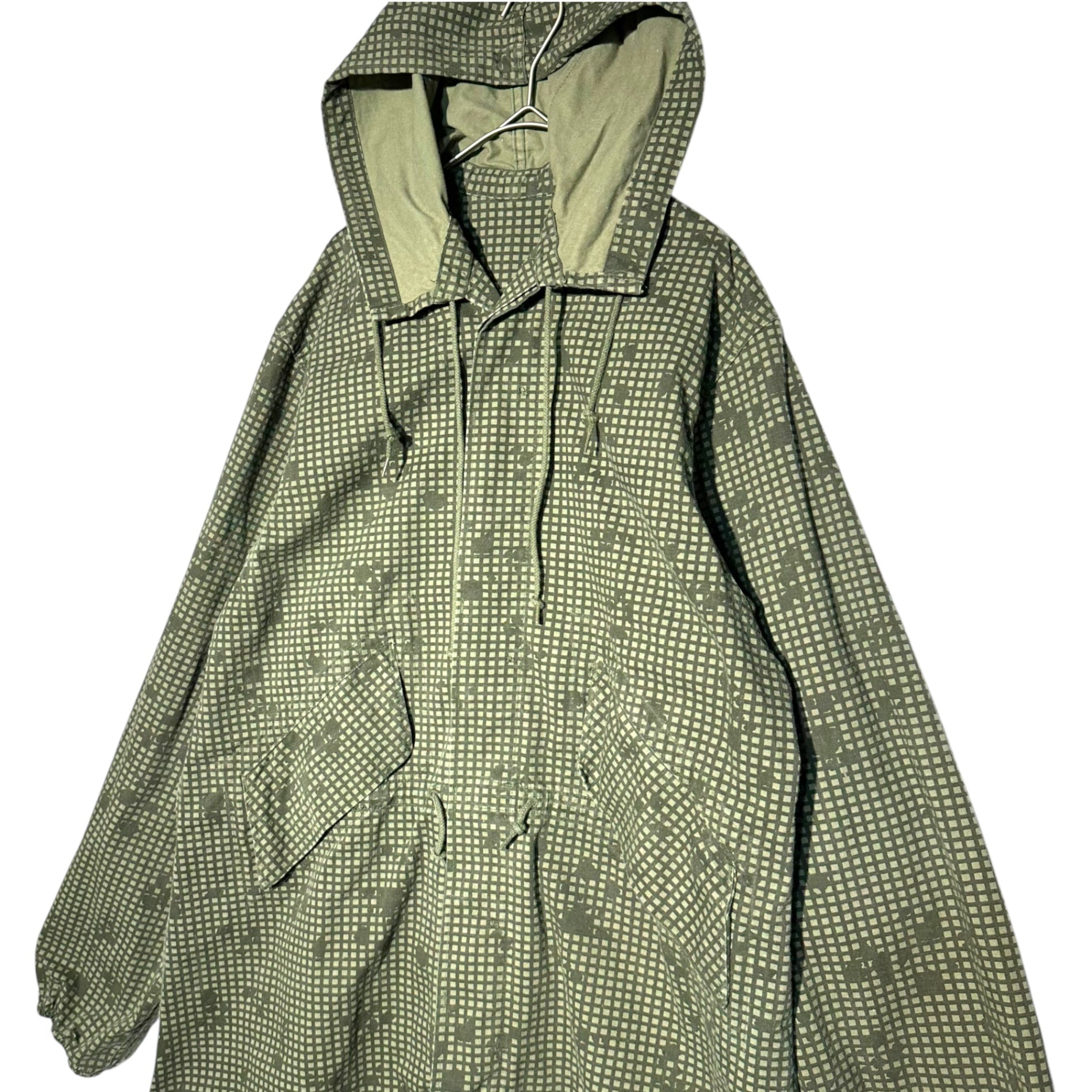 US ARMY(アメリカ軍) 80's Night Desert Camo Parka ナイトデザートカモパーカー 8415-01-102-6279 SMALL オリーブ 89年製 80年代 ヴィンテージ ミリタリー モッズ コート