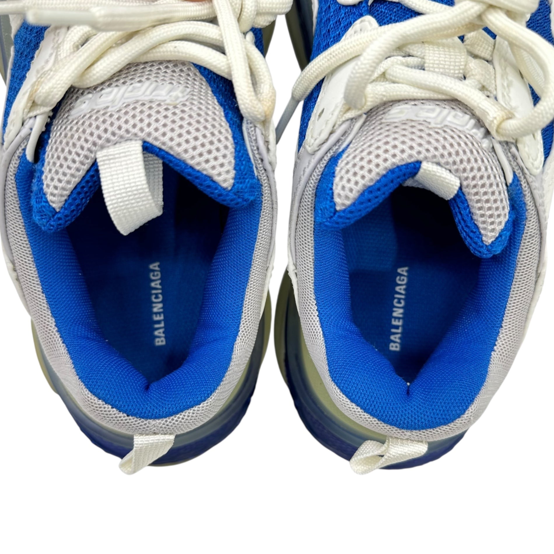 BALENCIAGA(バレンシアガ) Triple S トリプルS 544351 39(26cm) ホワイト×ブルー 厚底 ダッド ボリューム スニーカー