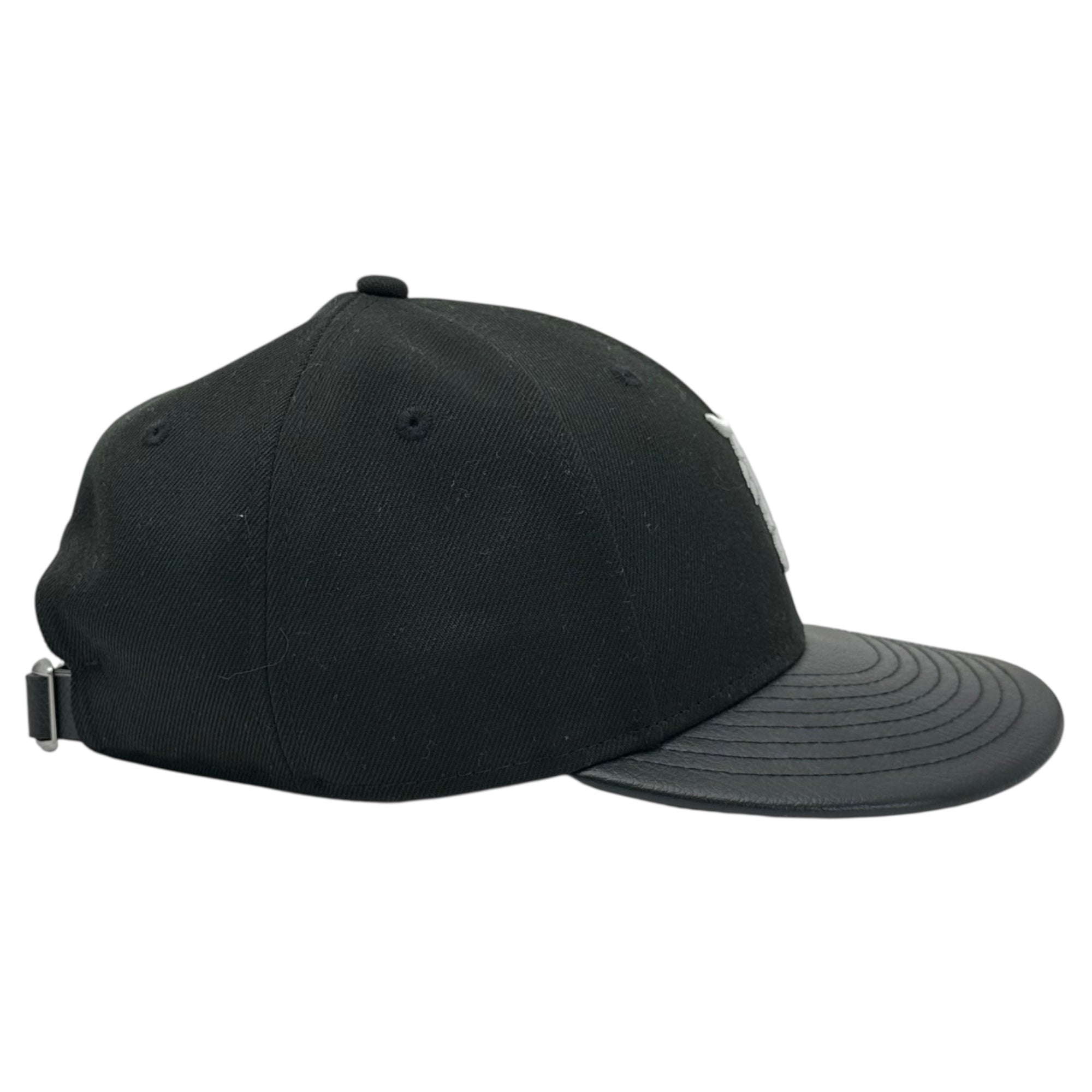 NEW ERA(ニューエラ) JOURNAL STANDARD relume 別注 LP 59FIFTY ”Detroit Tigers” エコレザー ベースボール スナップバック キャップ ブラック ジャーナルスタンダード 帽子