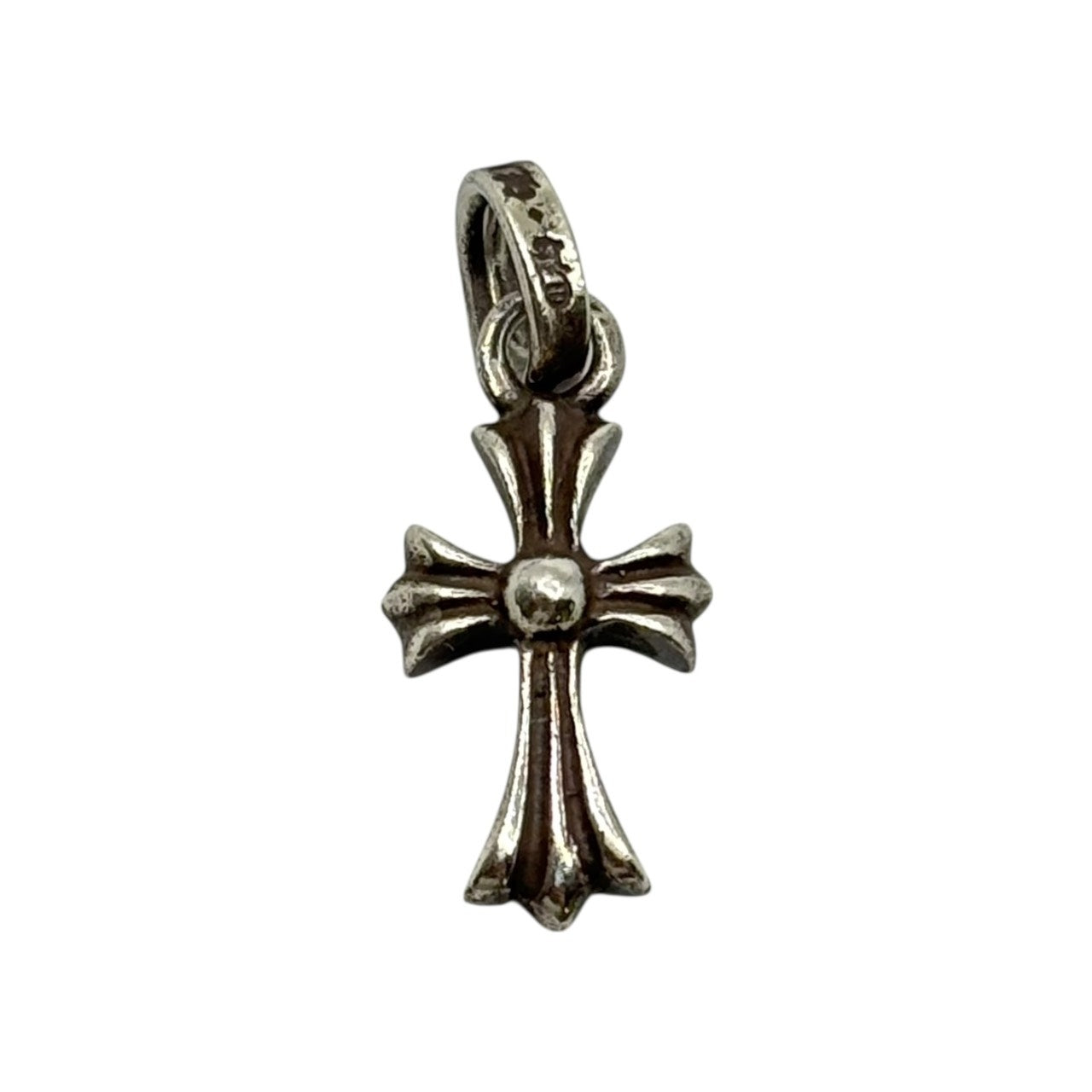 CHROME HEARTS(クロムハーツ) CH Cross Baby Fat Charm CH クロス ベイビー ファット チャーム シルバー ネックレス ペンダント トップ
