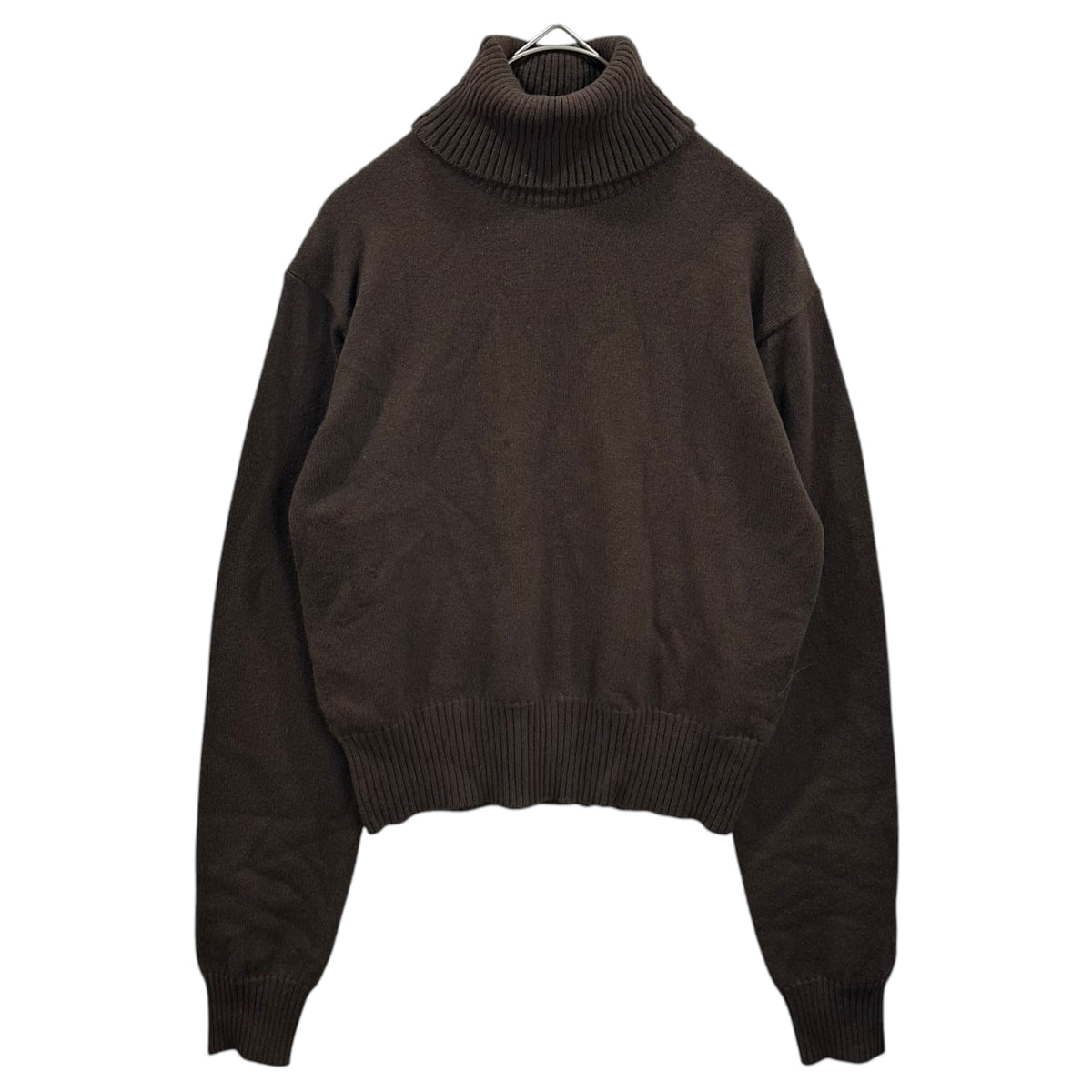 JUNYA WATANABE COMME des GARCONS(ジュンヤワタナベコムデギャルソン) 2000AW Cashmere-Blend Turtleneck Wool Sweater カシミア混 タートルネック ウール ニット JN-040450 FREE ブラウン AD2000