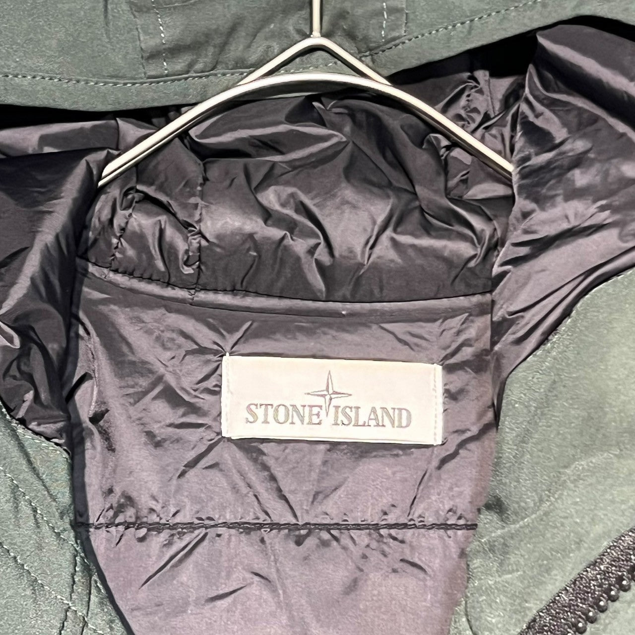 STONE ISLAND(ストーンアイランド) 16AW SOFT SHELL BATTING BLOUSON ソフトシェル ジップ ブルゾン 651544027 S ダークグリーン マウンテンパーカー ジャケット