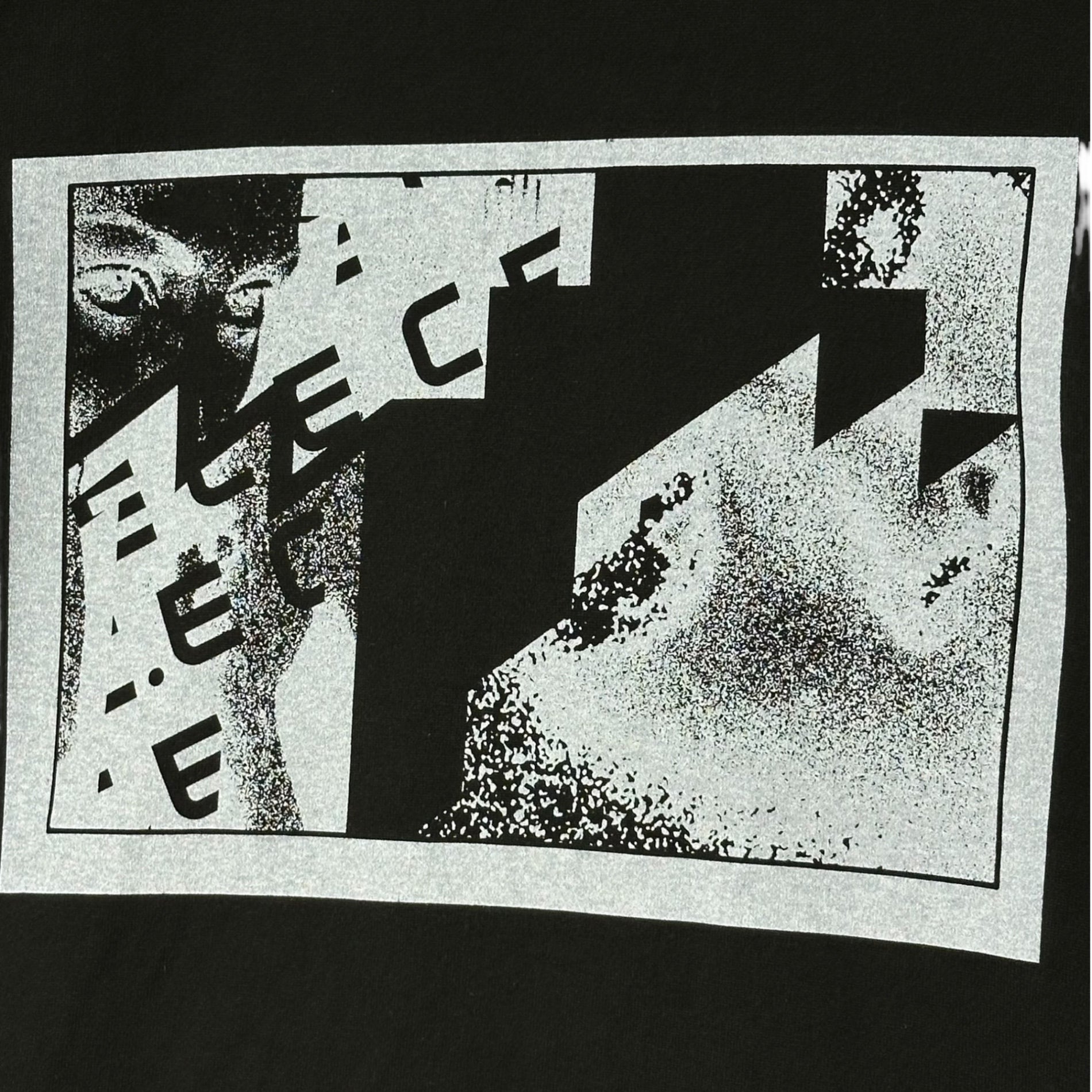 C.E(シーイー) GAZE HEAVY T グラフィック プリント 半袖 Tシャツ CES25T22 M ブラック