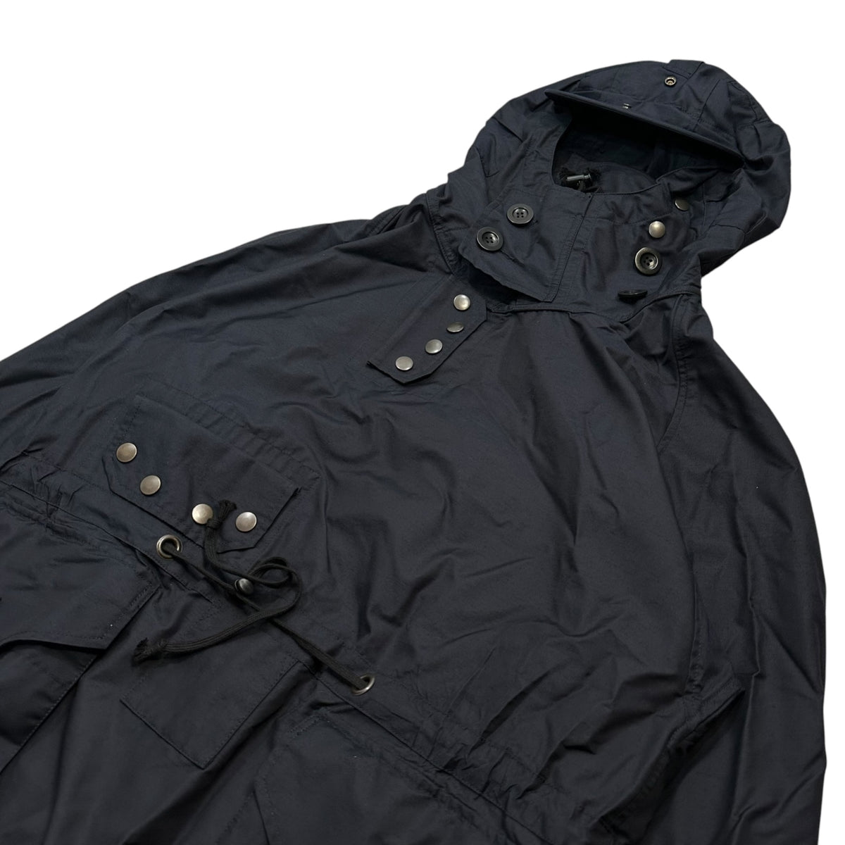 MAISON MARGIELA(メゾンマルジェラ) 25AW Windproof Smock ウィンドプルーフ ミリタリー スモック S50AM0641 42 ネイビー ジャケット アノラック