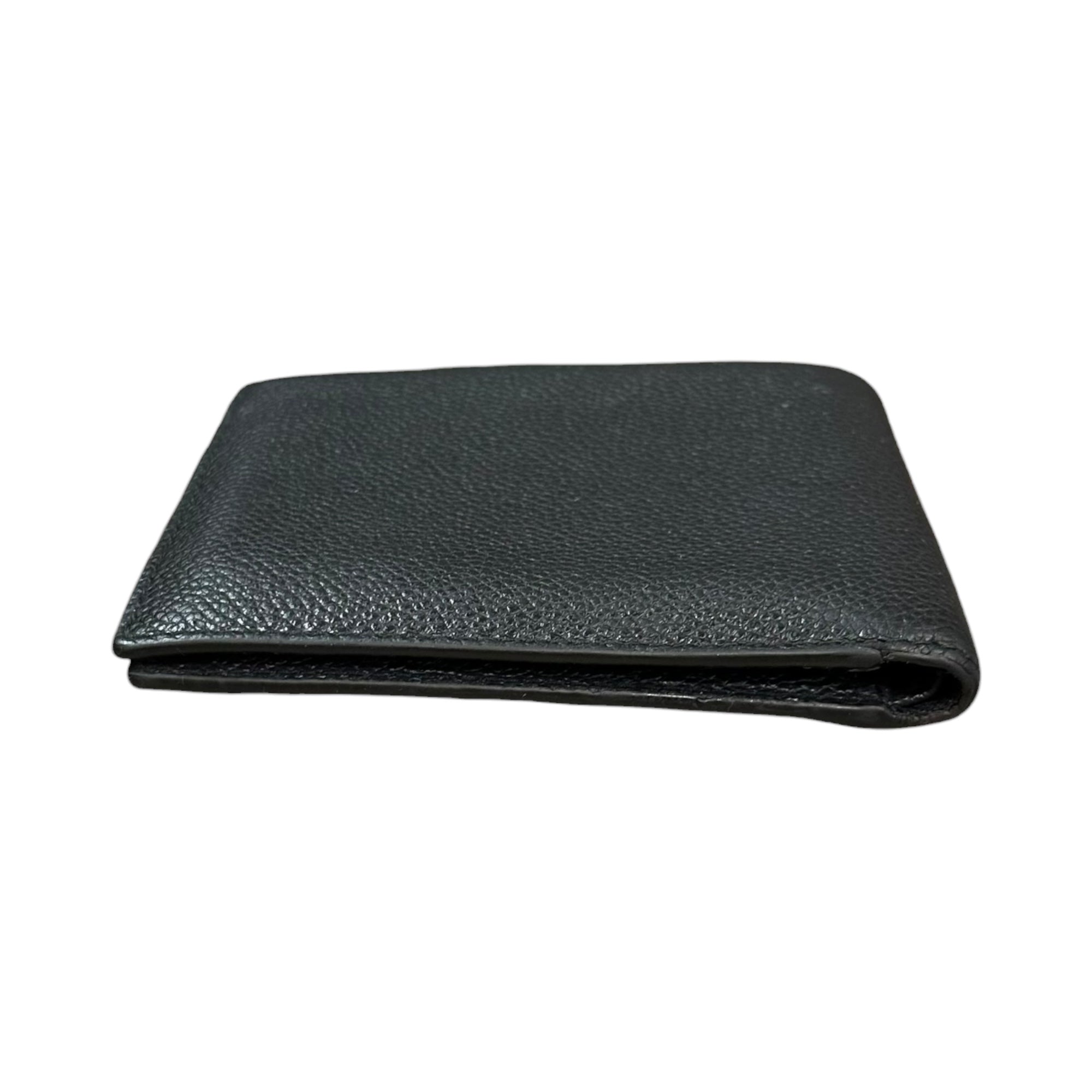 PRADA(プラダ) Vitello Daino Leather Wallet ヴィッテロダイノレザー 二つ折り財布 2M0513 ブラック
