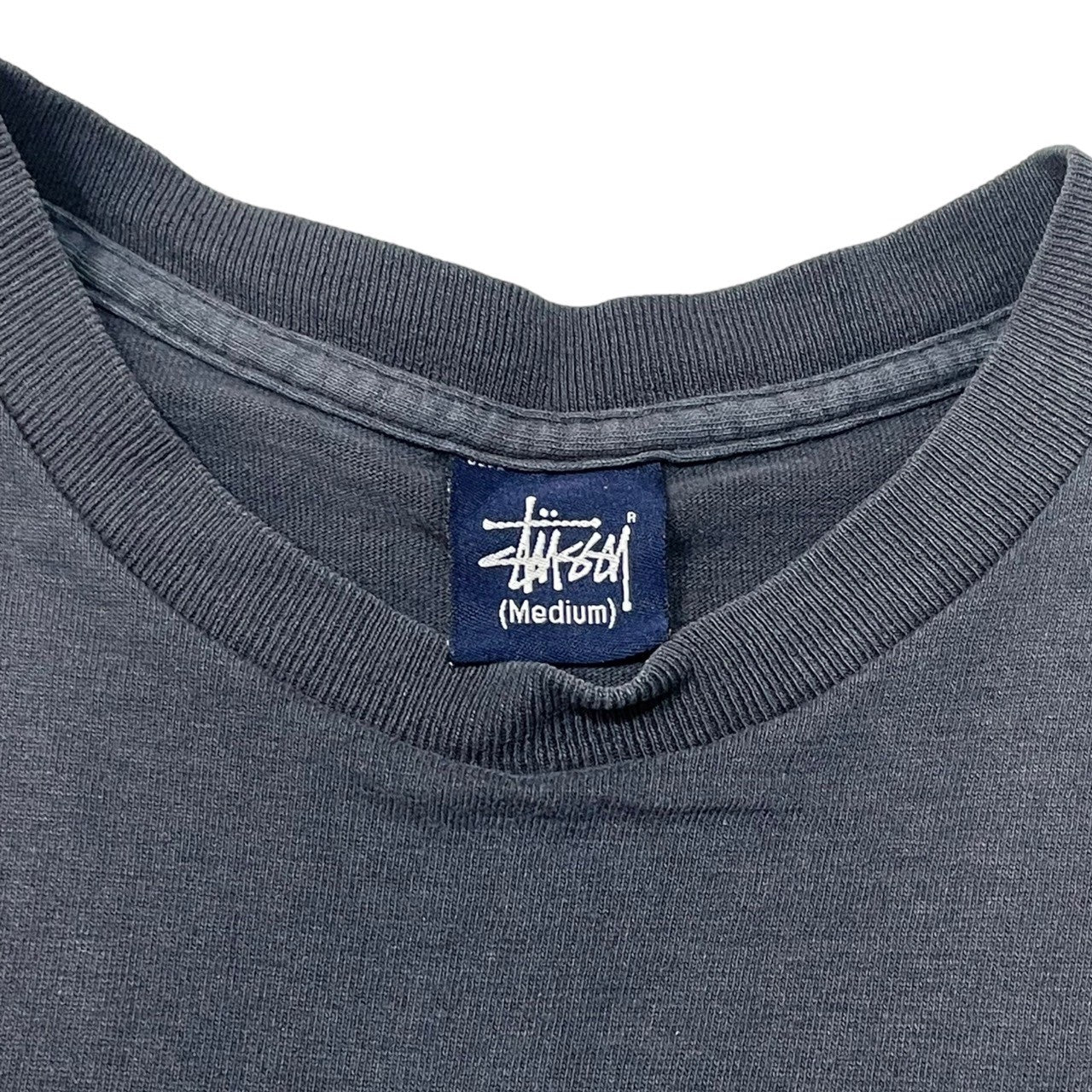 STUSSY(ステューシー) 90's~00's center logo Tシャツ センターロゴ 紺 ...