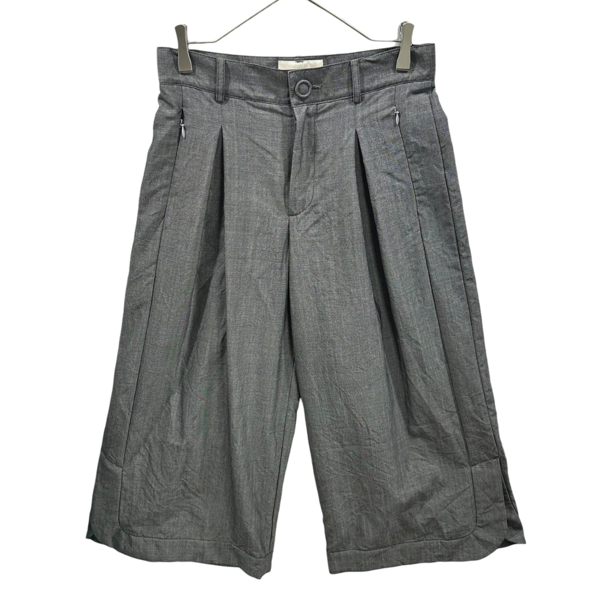 ORIMI(オリミ) 2025SS CROPPED BIG SLACKS クロップド ビッグ スラックス S25201 1 ライトグレー