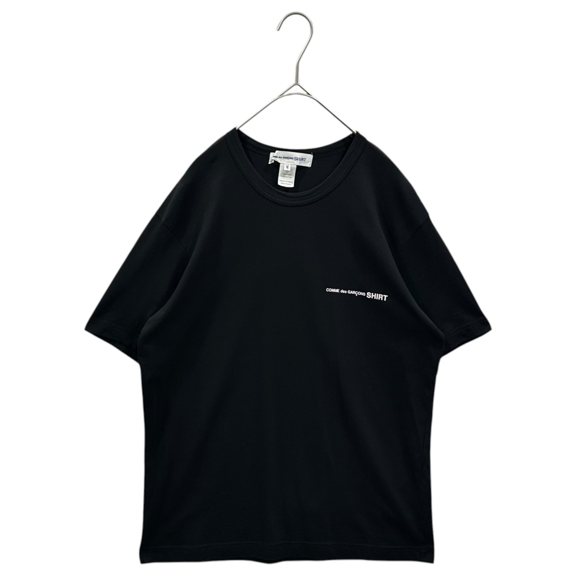 COMME des GARCONS SHIRT(コムデギャルソンシャツ) CLASSIC S/S T-SHIRT ワンポイント ロゴ Tシャツ S28119 M ブラック