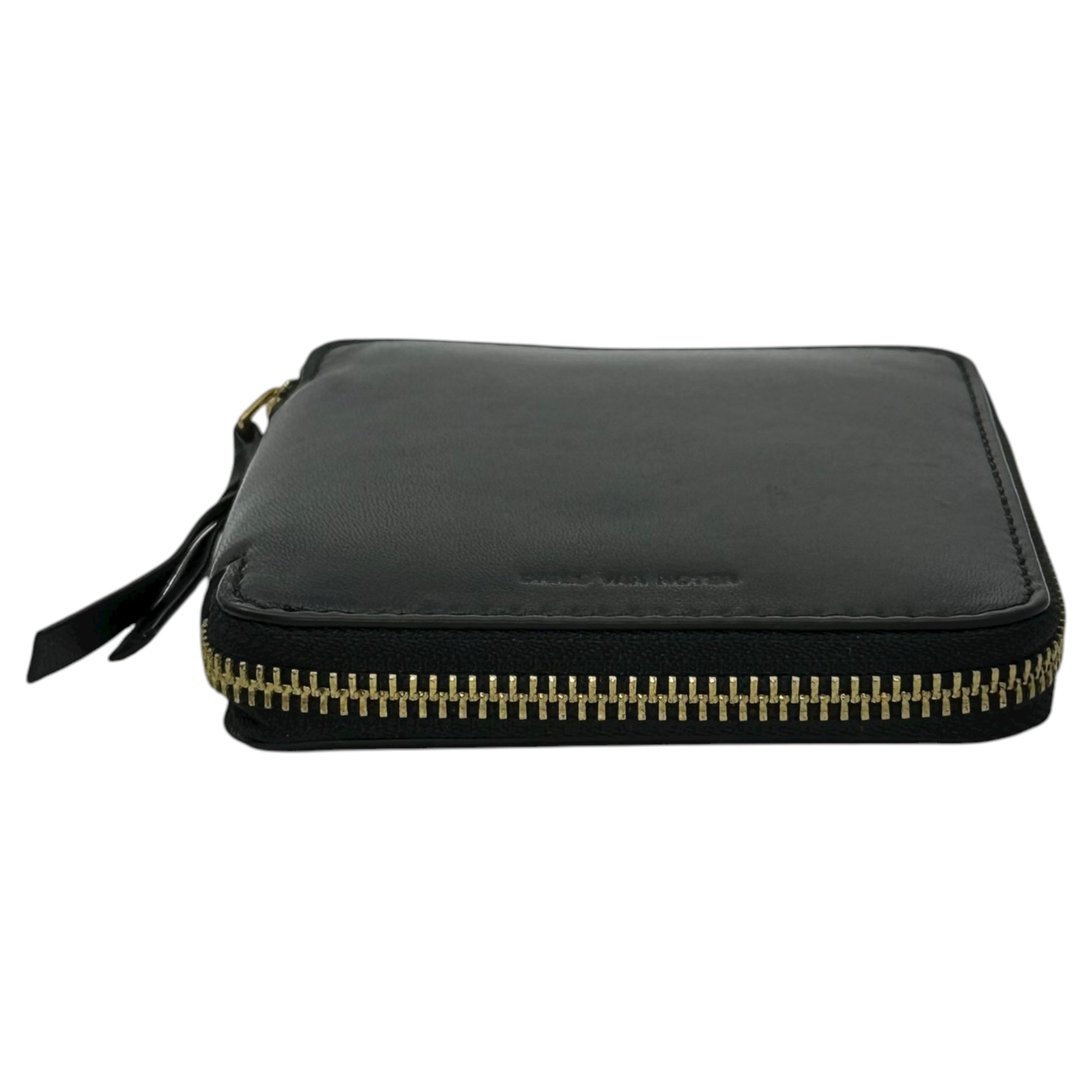 DRIES VAN NOTEN(ドリスヴァンノッテン) 24AW L.WALLET BLACK L字 ファスナー レザー ウォレット 財布 BW242-SLG953 Q190W ブラック