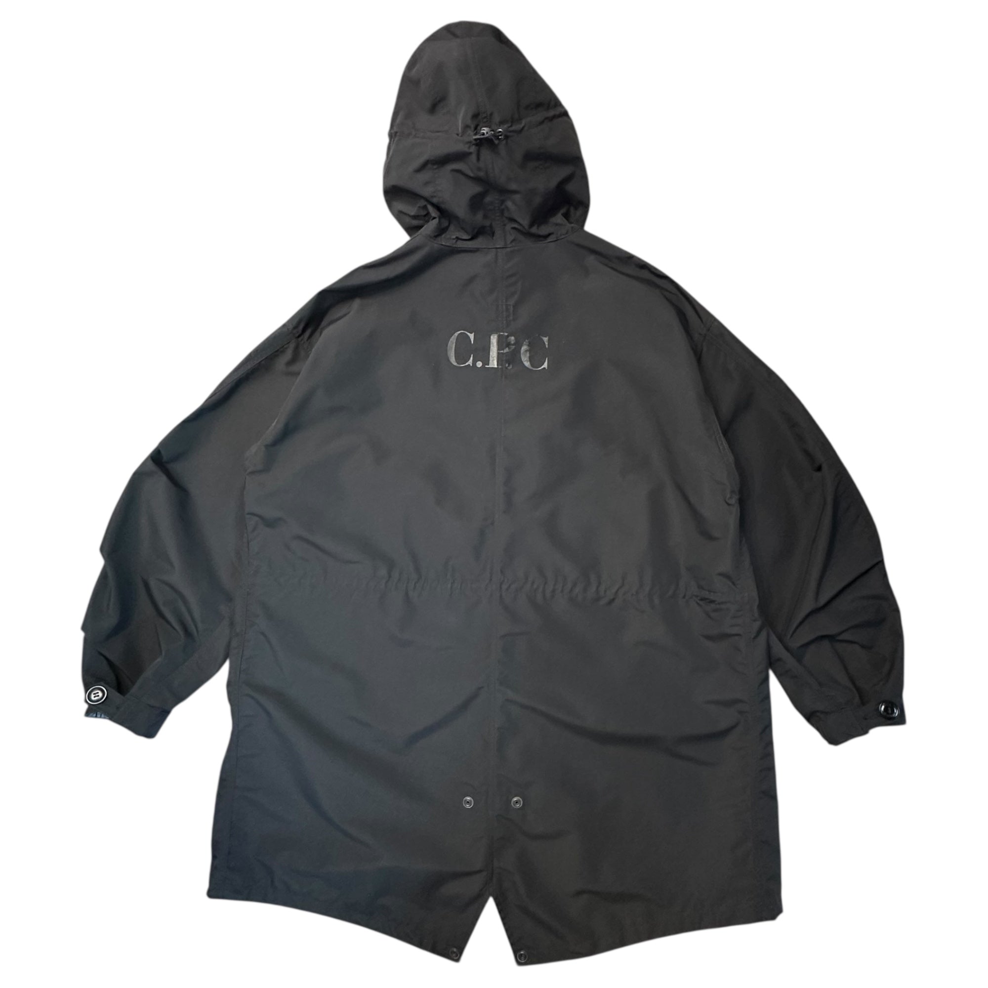 eye JUNYA WATANABE MAN × C.P.COMPANY(アイ ジュンヤワタナベマン × シーピーカンパニー) 24SS Goggles Hooded Mountain Blouson ゴーグル フーデッド マウンテン ブルゾン WM-C904 M ブラック AD2023