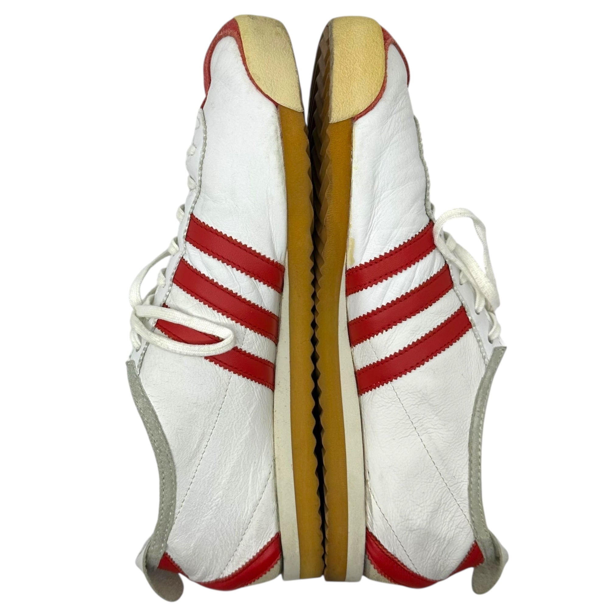 adidas(アディダス) 2003 ITALIA イタリア ローカット スニーカー 015695 26.5cm ホワイト×レッド 2003年製 ヴィンテージ