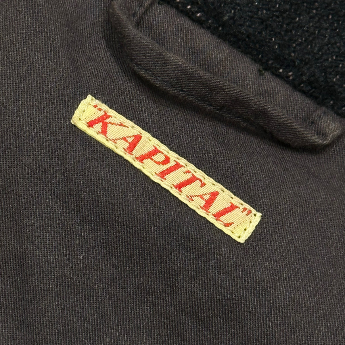 kapital(キャピタル) 3-Button Wool Short-Length Coat 3ボタン ウール ショート コート S ネイビー