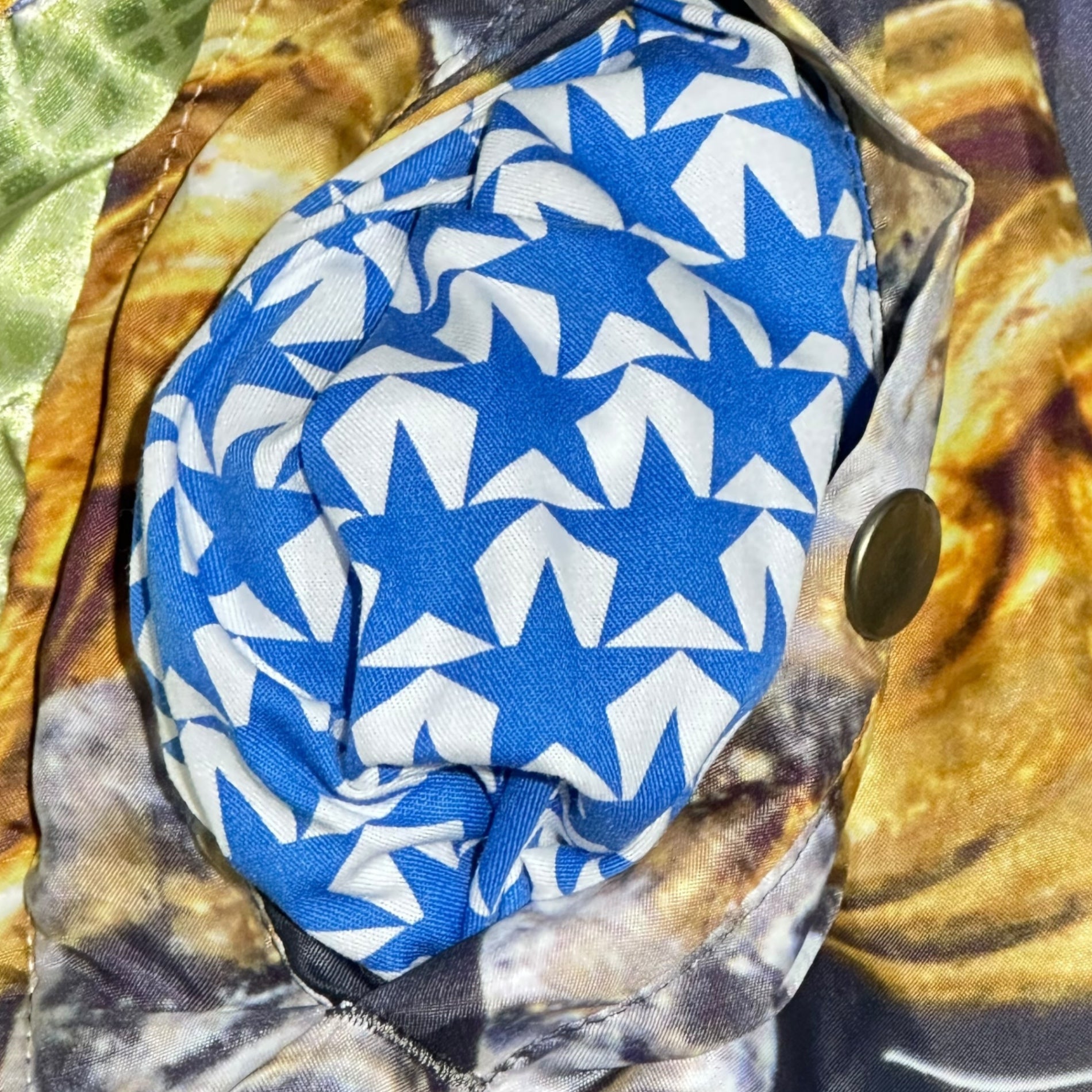phenomenon(フェノメノン) Bubble Scarf Bomber Jacket バブルスカーフ ボンバー ジャケット XXL マルチカラー