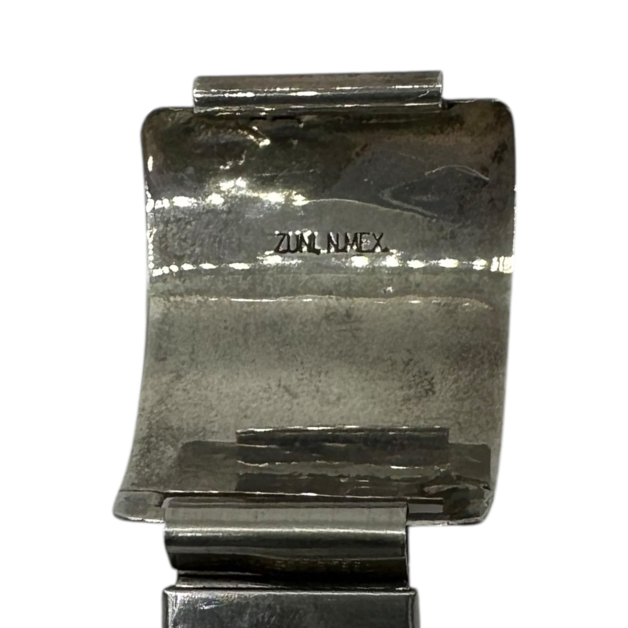 Indian jewelry(インディアンジュエリー) Zuni Spinner Sunface Watch Belt ズニ族 スピナー サンフェイス ウォッチ ベルト シルバー STERLING MYP ZUNI NMEX 刻印 ヴィンテージ 腕時計 バンド