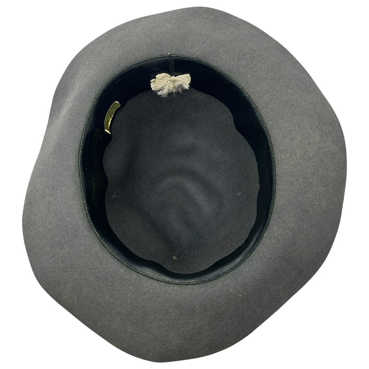 Borsalino(ボルサリーノ) Wool Medium Fold Over Hat 中折れ ハット グレー ウール 帽子