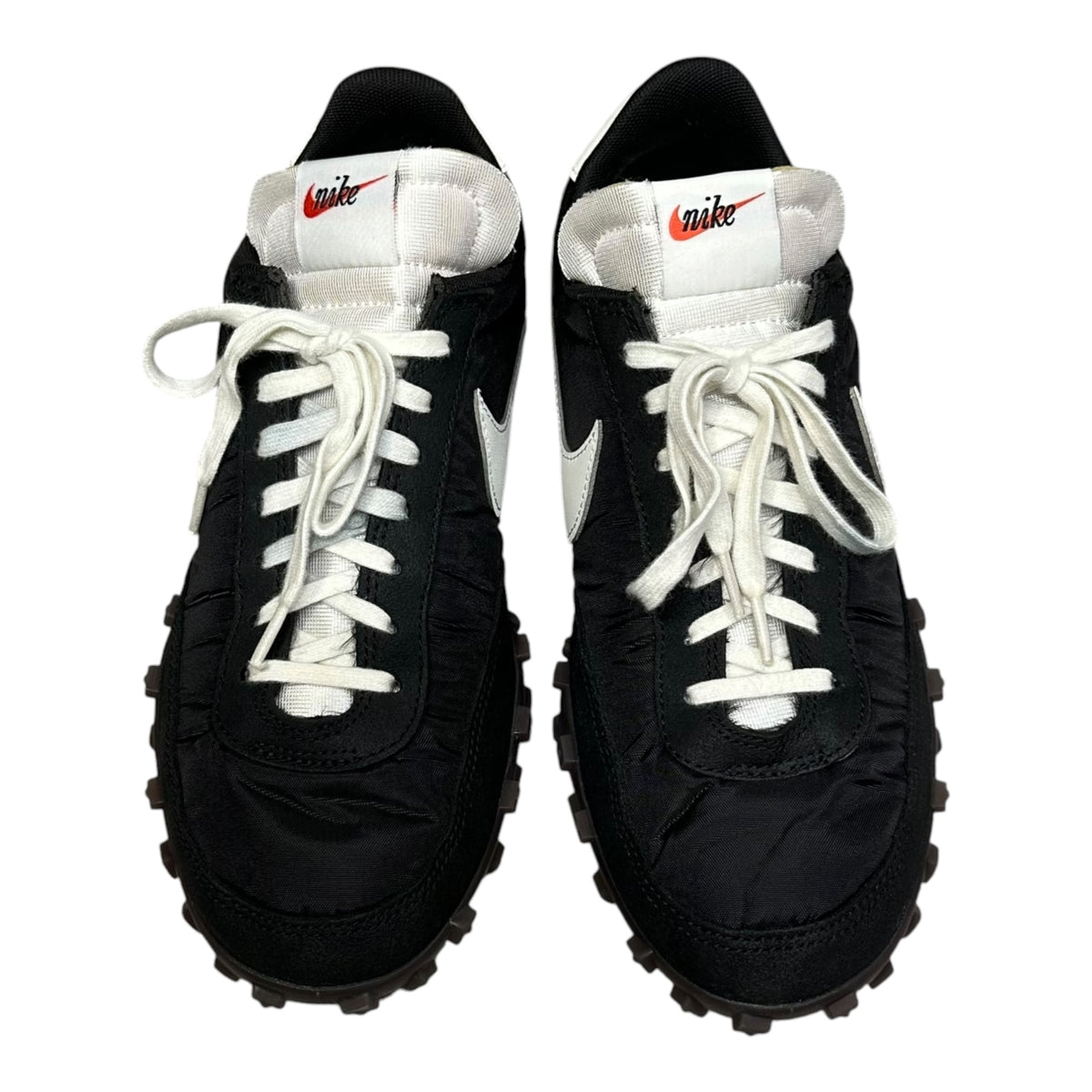NIKE(ナイキ) WAFFLE RACER ワッフル レーサー IM8658 001 27cm ブラック×ホワイト スニーカー