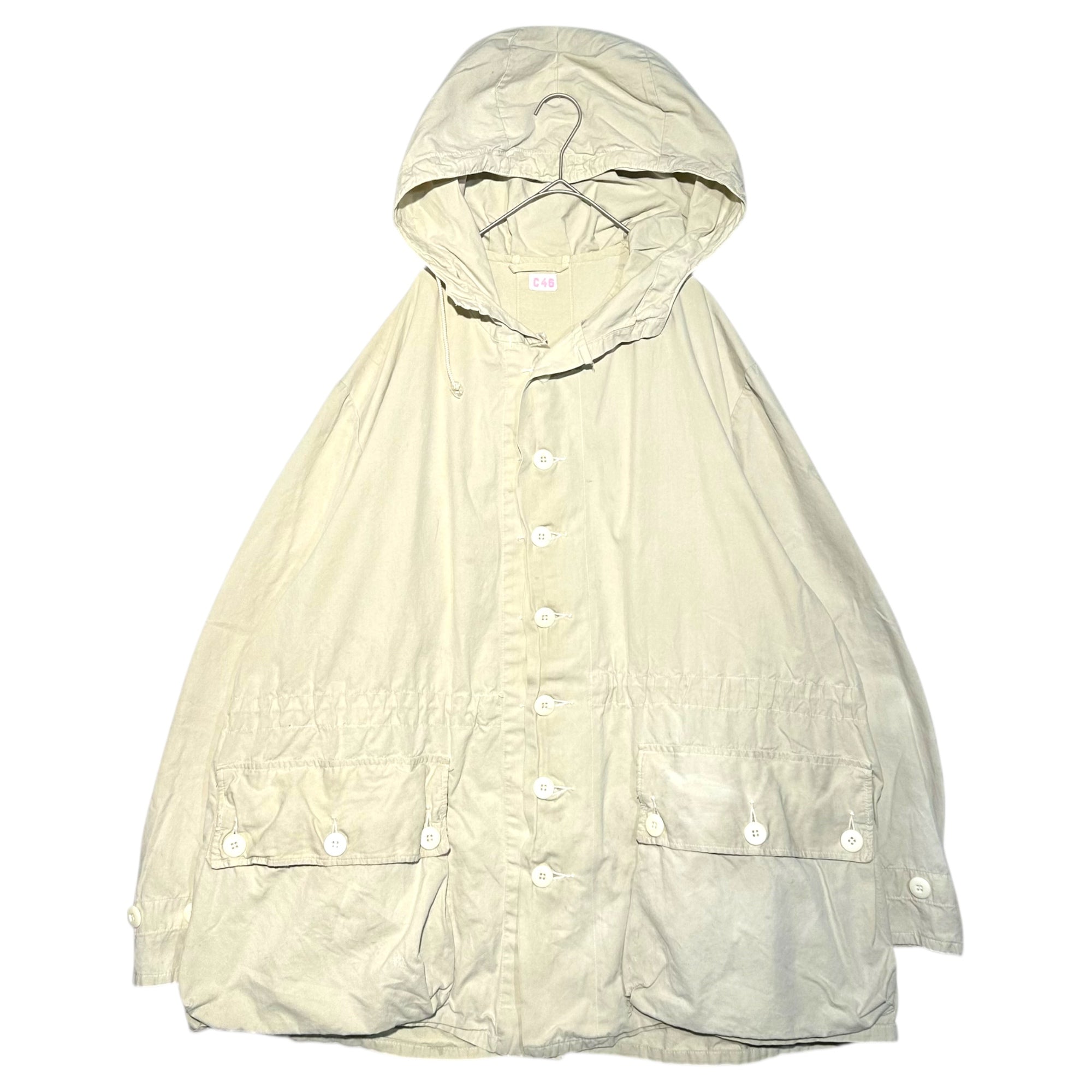 Swedish Military(スウェーデン軍) M-62 Snow Camo Hoodie スノーカモ パーカー C46 ベージュ ヴィンテージ ミリタリー ジャケット コート
