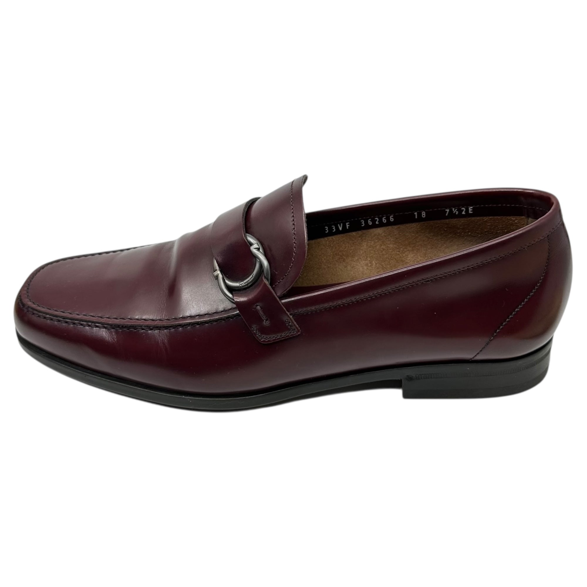 Salvatore Ferragamo ローファー ブラウン 8 1/2 EE