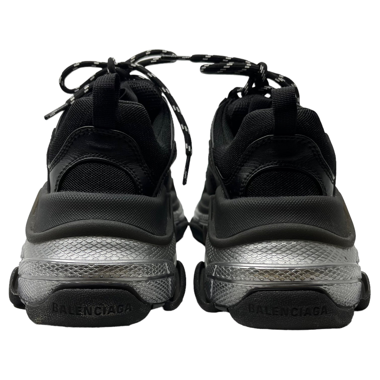 BALENCIAGA(バレンシアガ) TRIPLE S CLEAR SOLE TRAINER トリプルS クリア ソール トレイナー 25.0cm ブラック