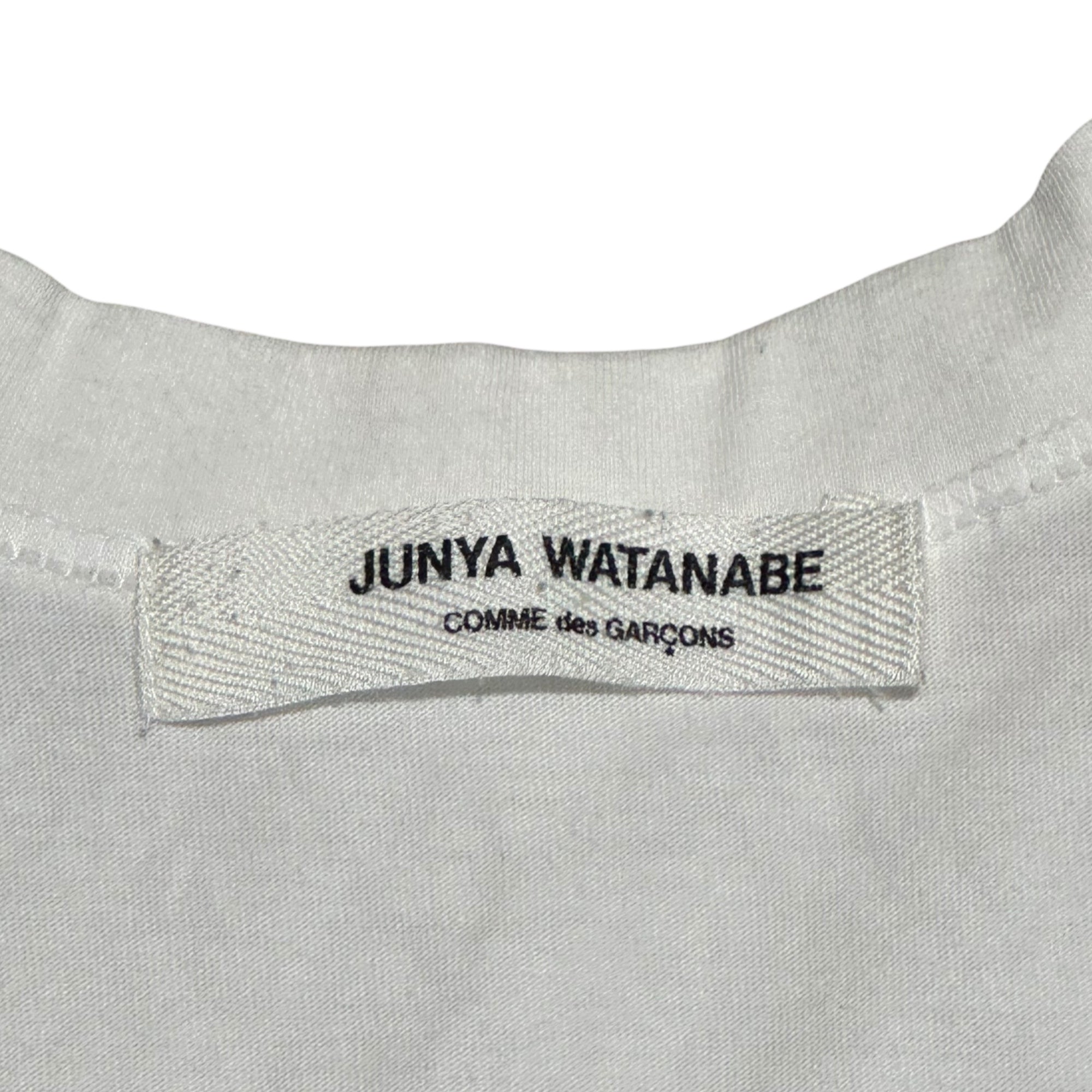 COMME des GARCONS JUNYA WATANABE(コムデギャルソンジュンヤワタナベ) 10SS Cotton Tank Top コットン タンクトップ ホワイト JZ-T002 表記無(M程度) ホワイト AD2009